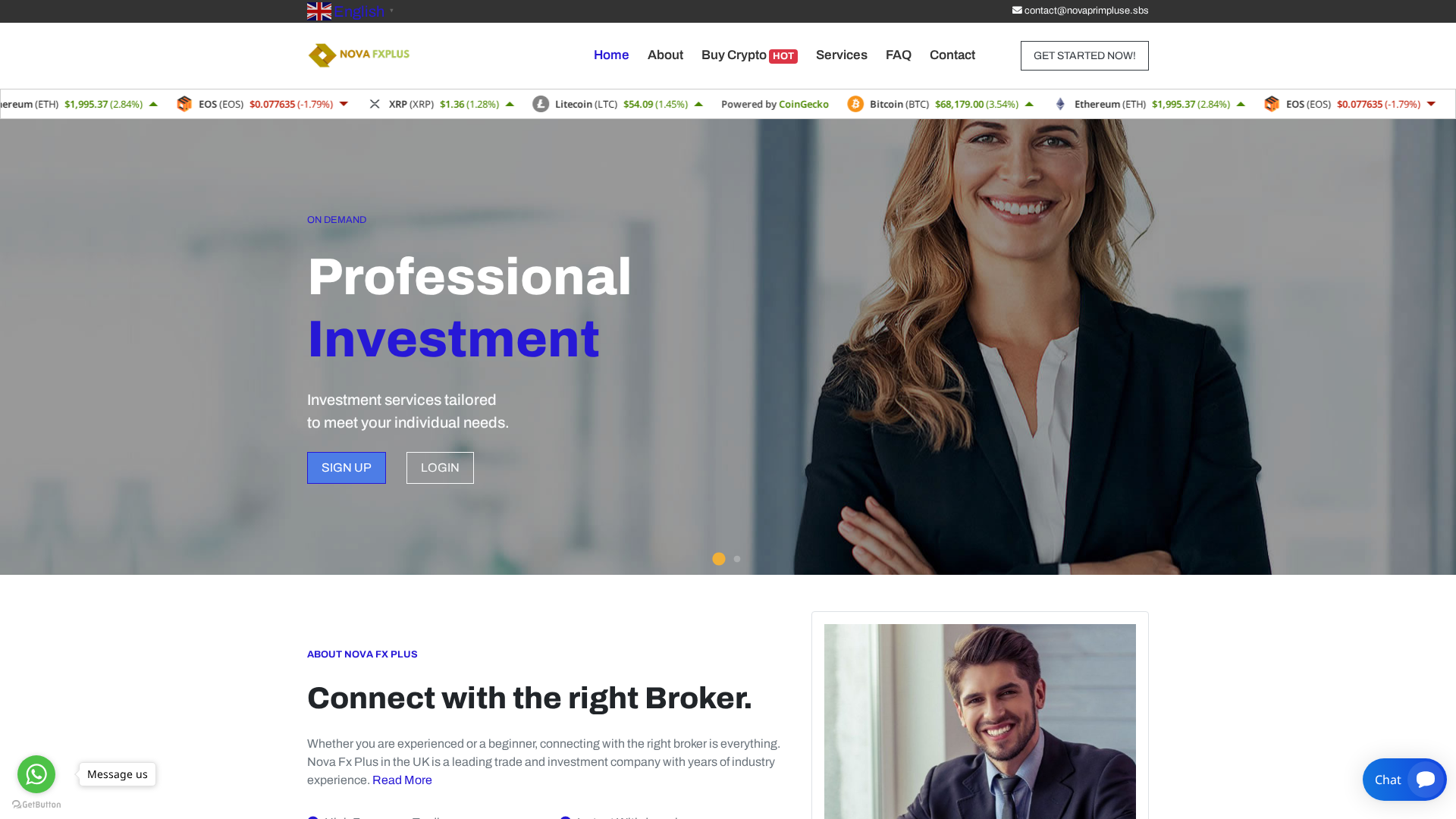 Screenshot of novaprimpluse.sbs