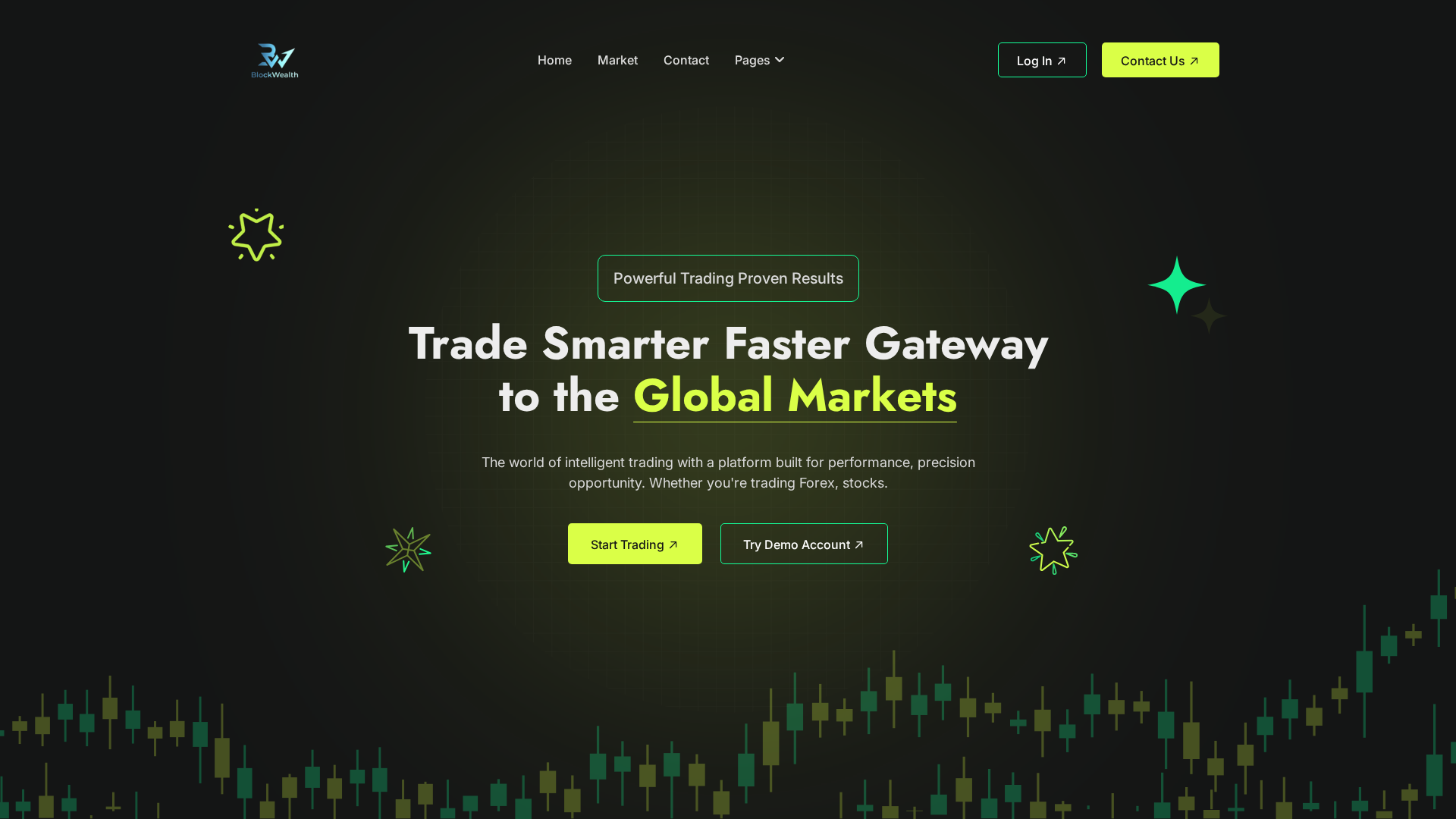 Screenshot of blockwealthhq.com