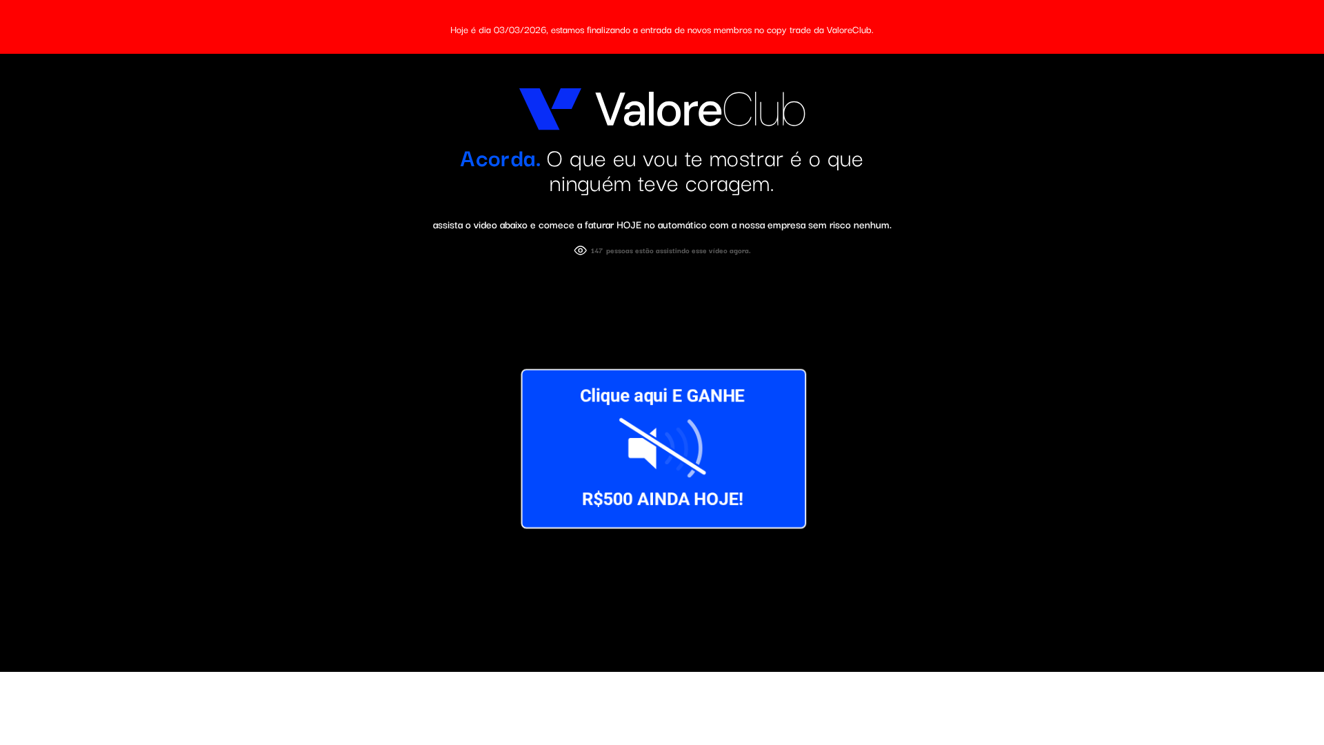 Screenshot of valoreclubcopytrader.online