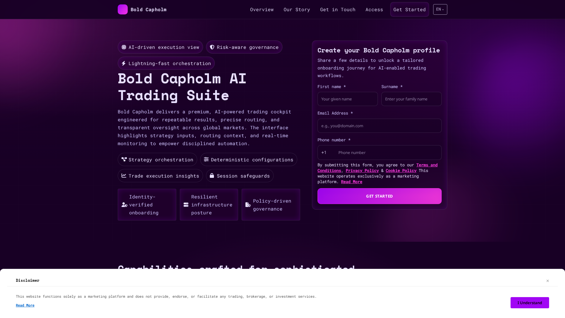 Screenshot of bold-capholmpro.icu