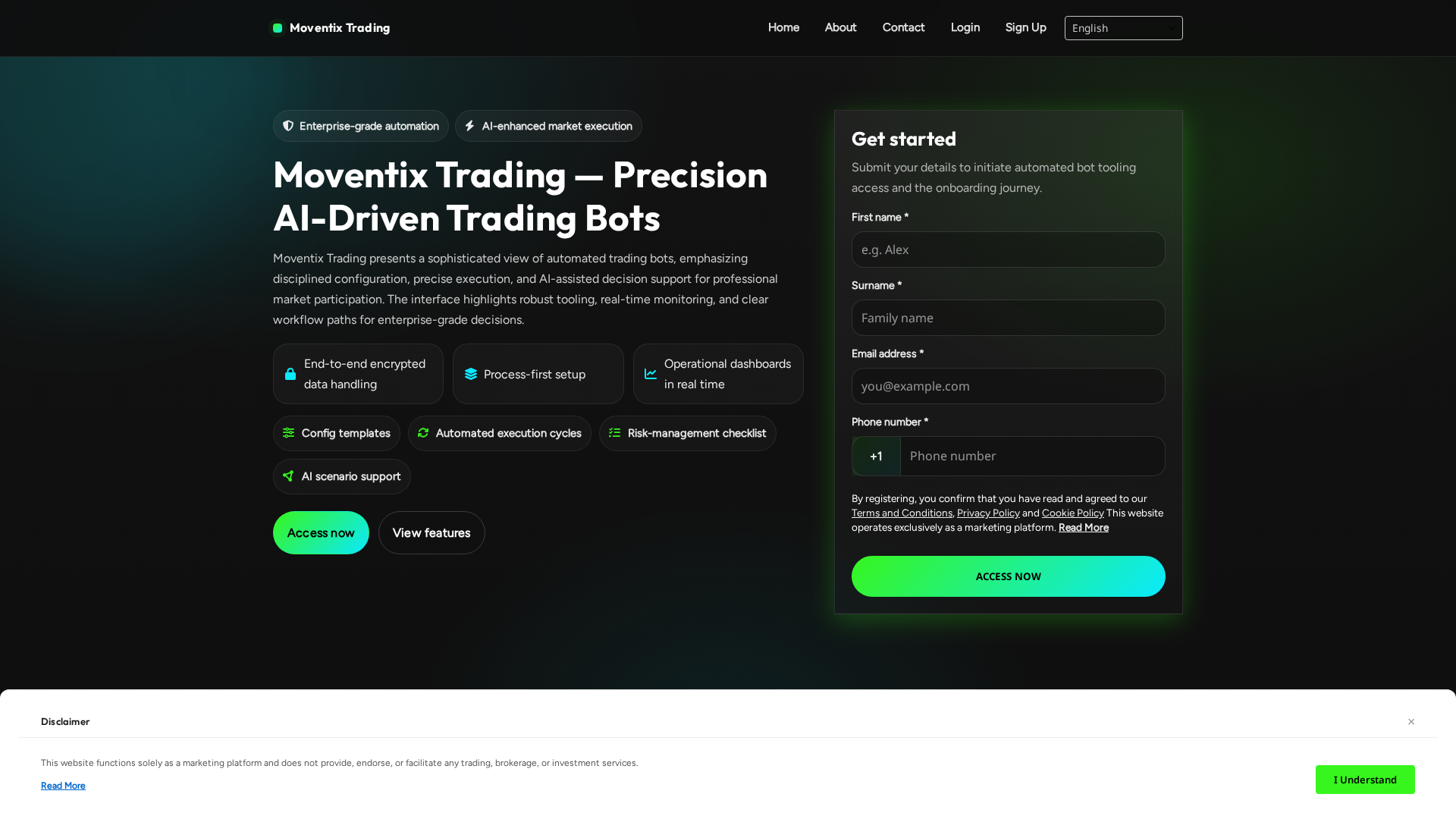Screenshot of moventixtradingsoft.icu