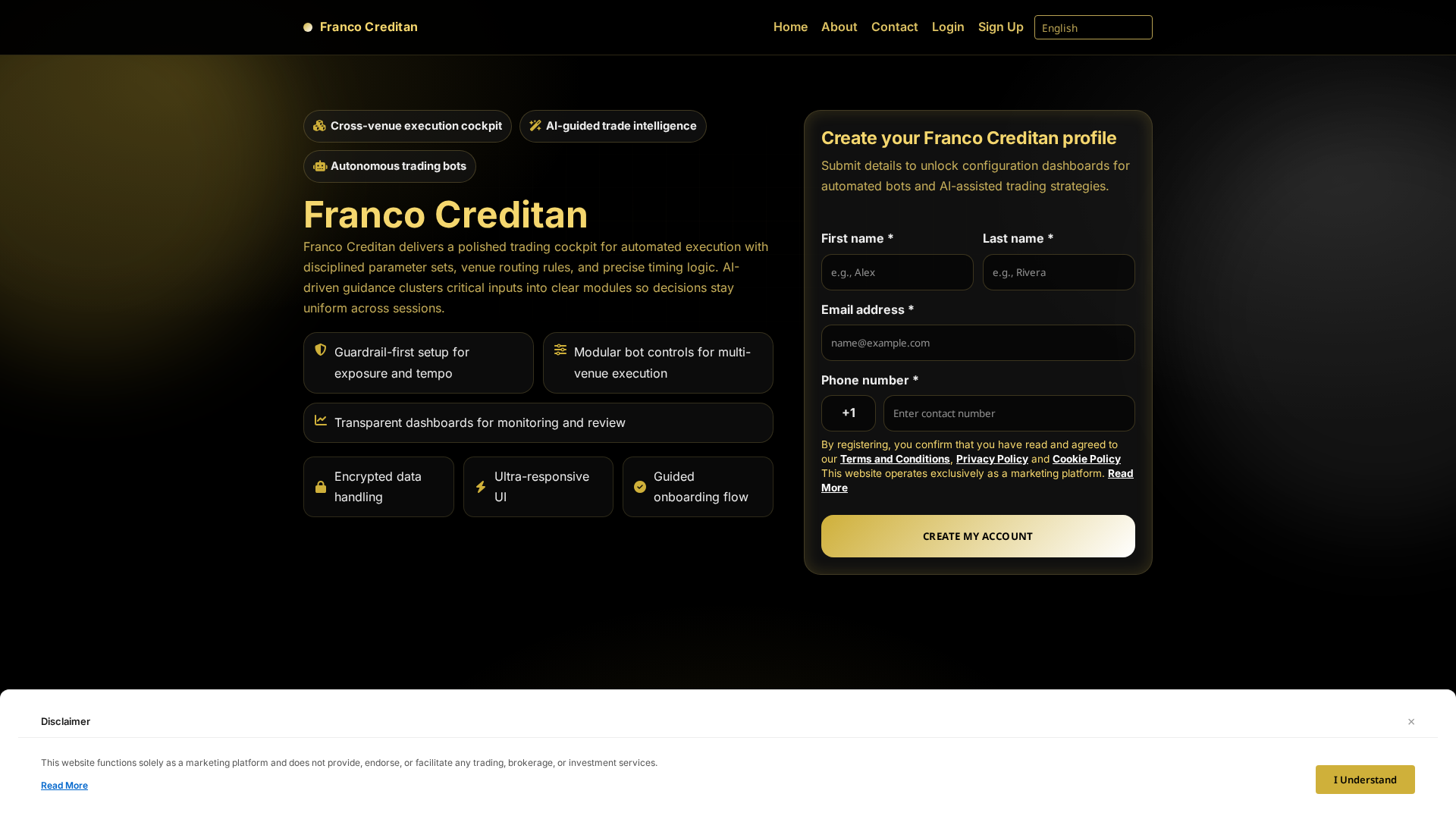 Screenshot of francocreditan-pro.icu