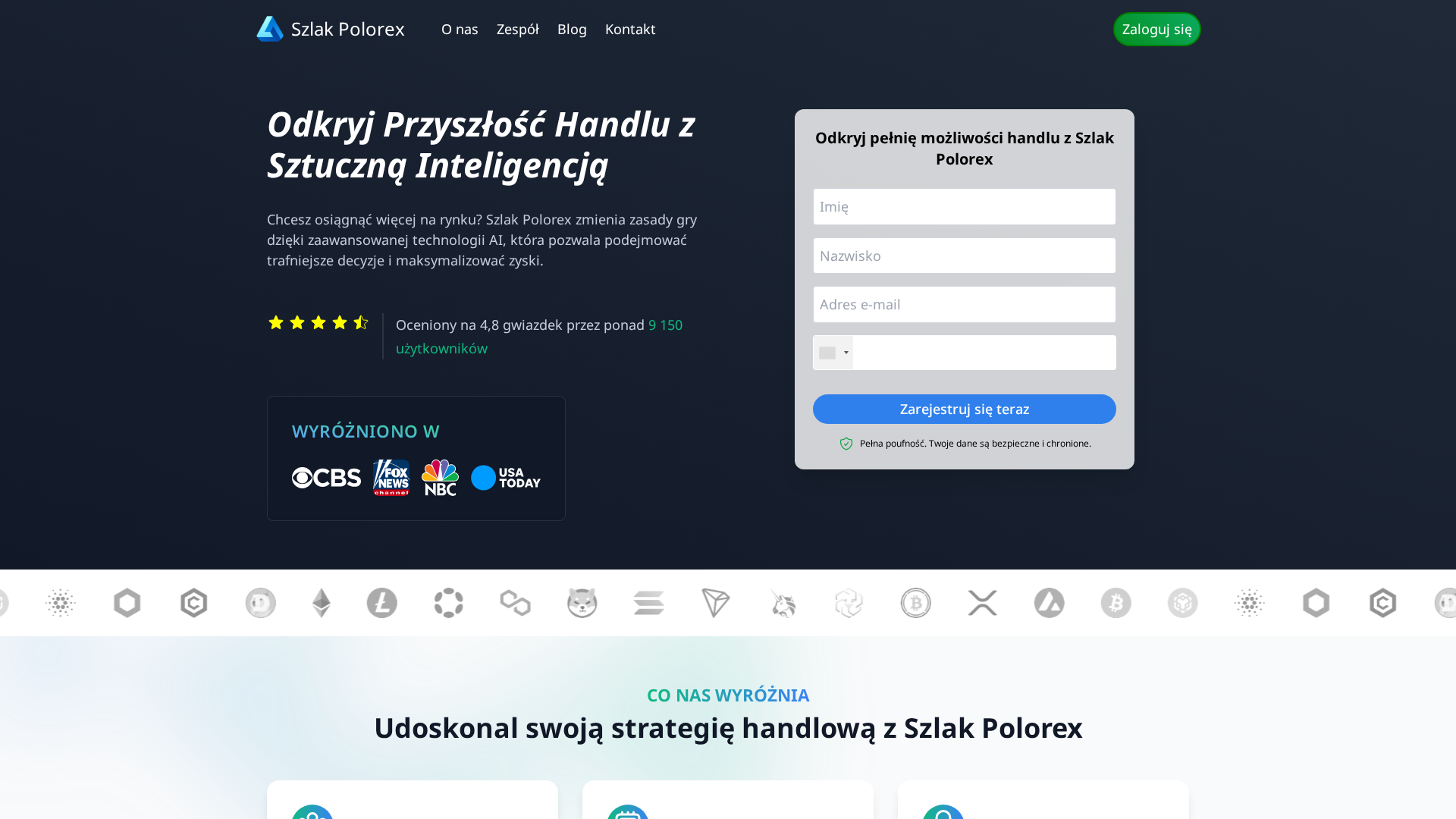 Screenshot of szlakpolorex.com