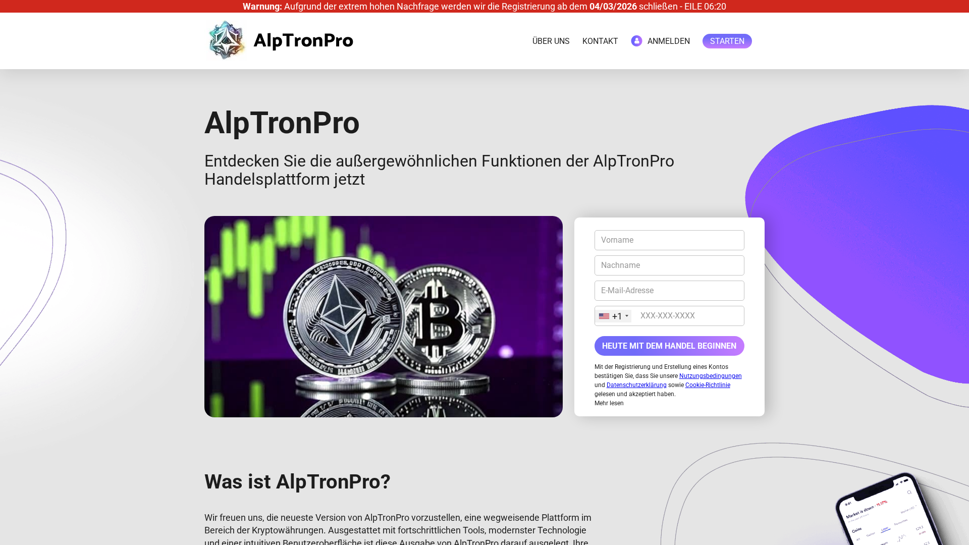 Screenshot of alptronproai.net