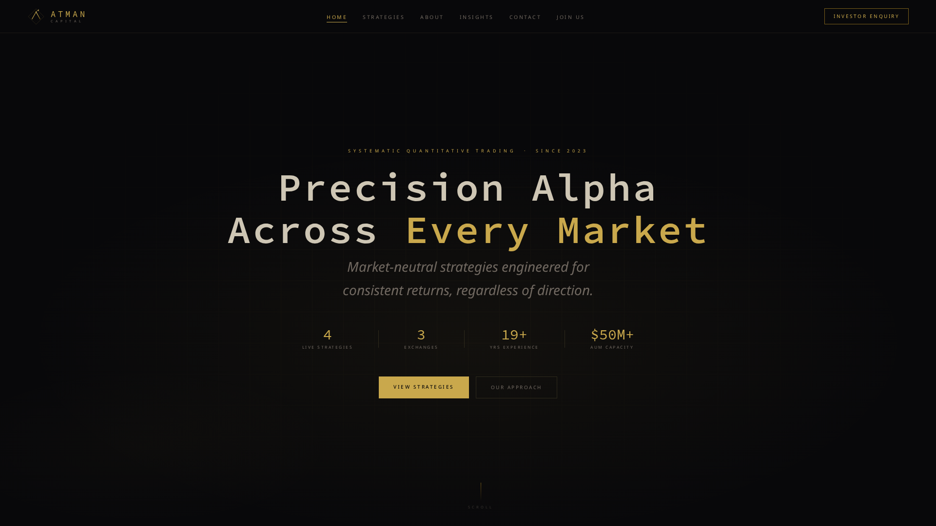 Screenshot of atman.capital