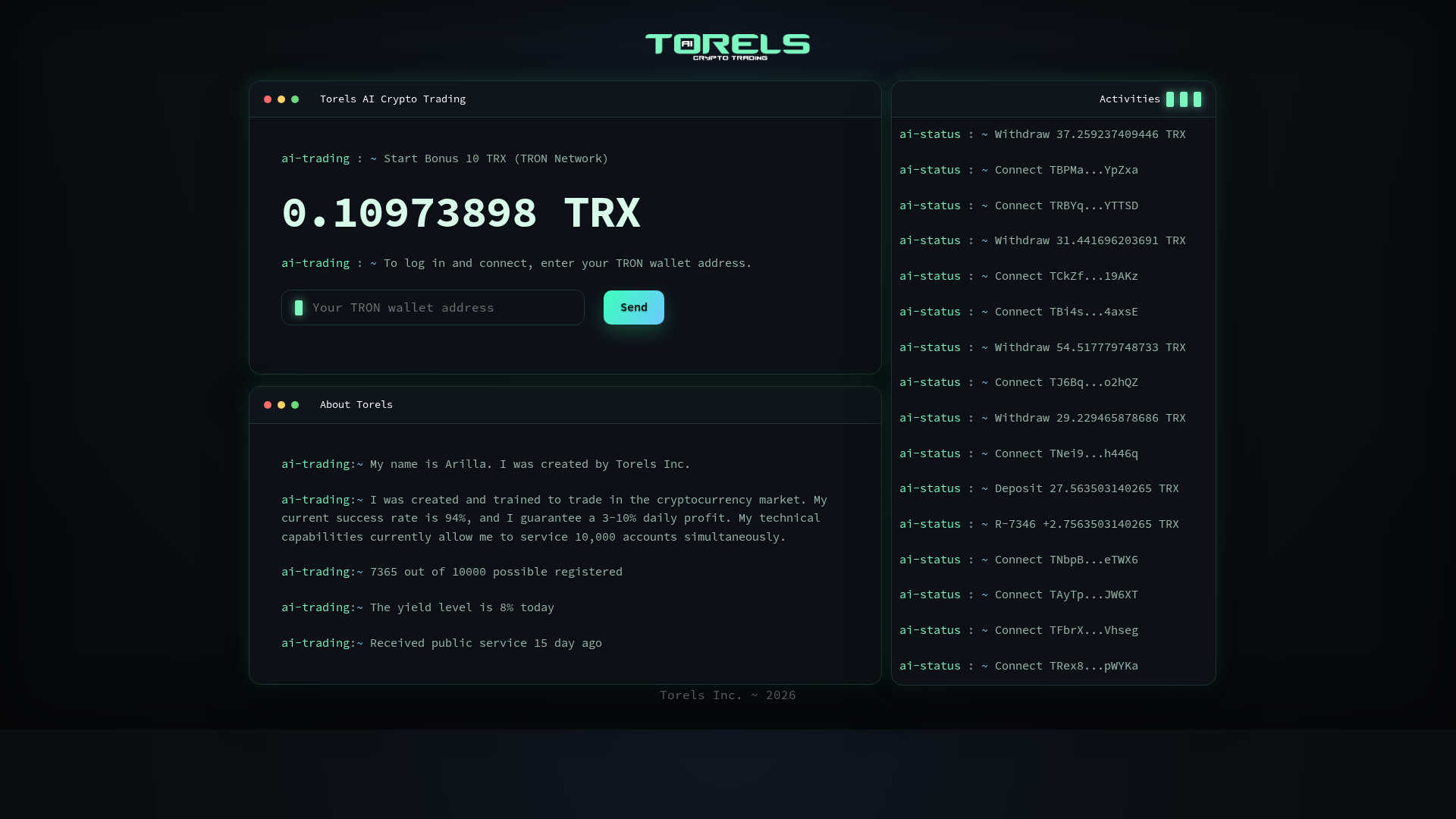 Screenshot of torels-pro.com