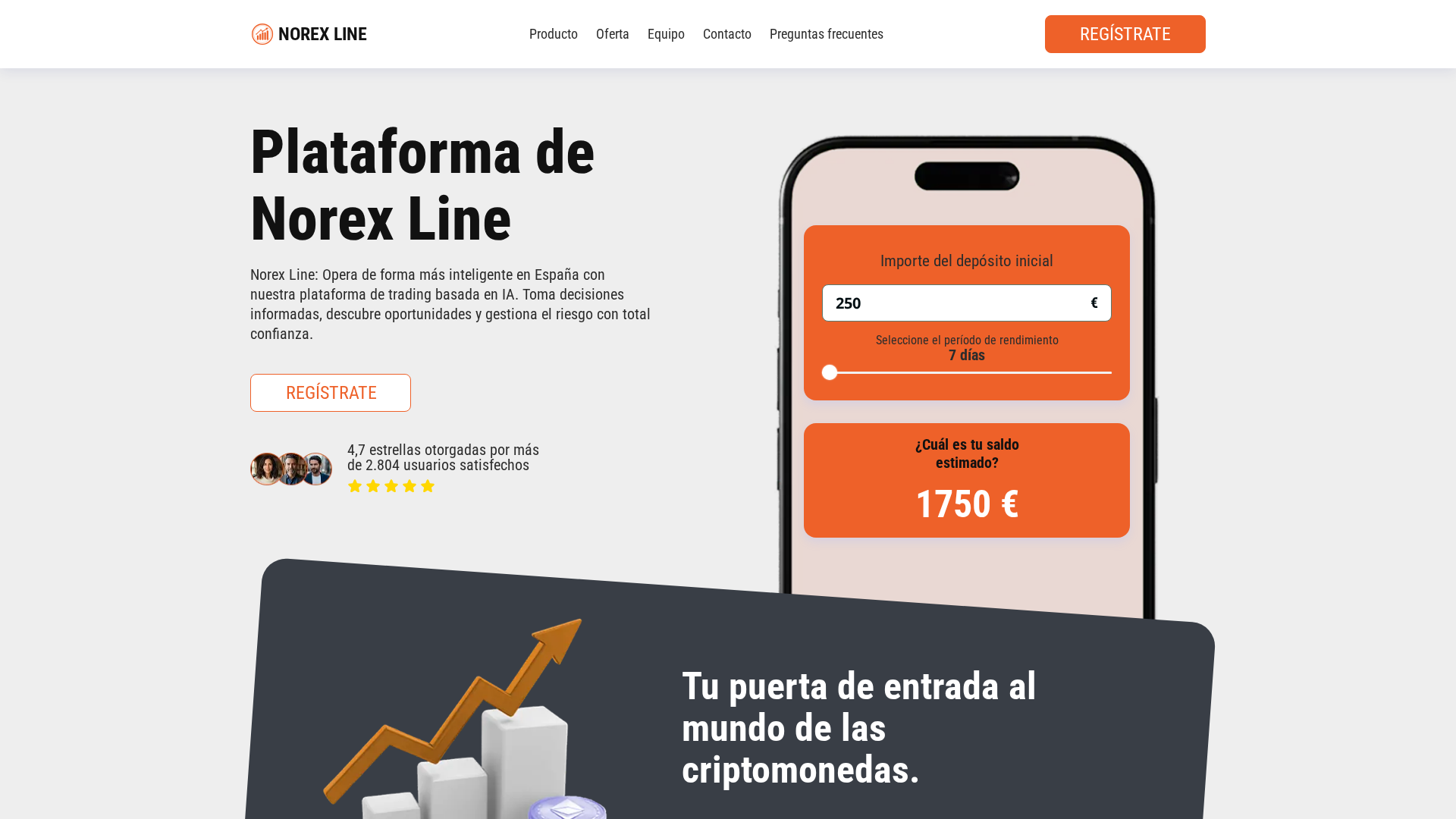 Screenshot of norexline.es