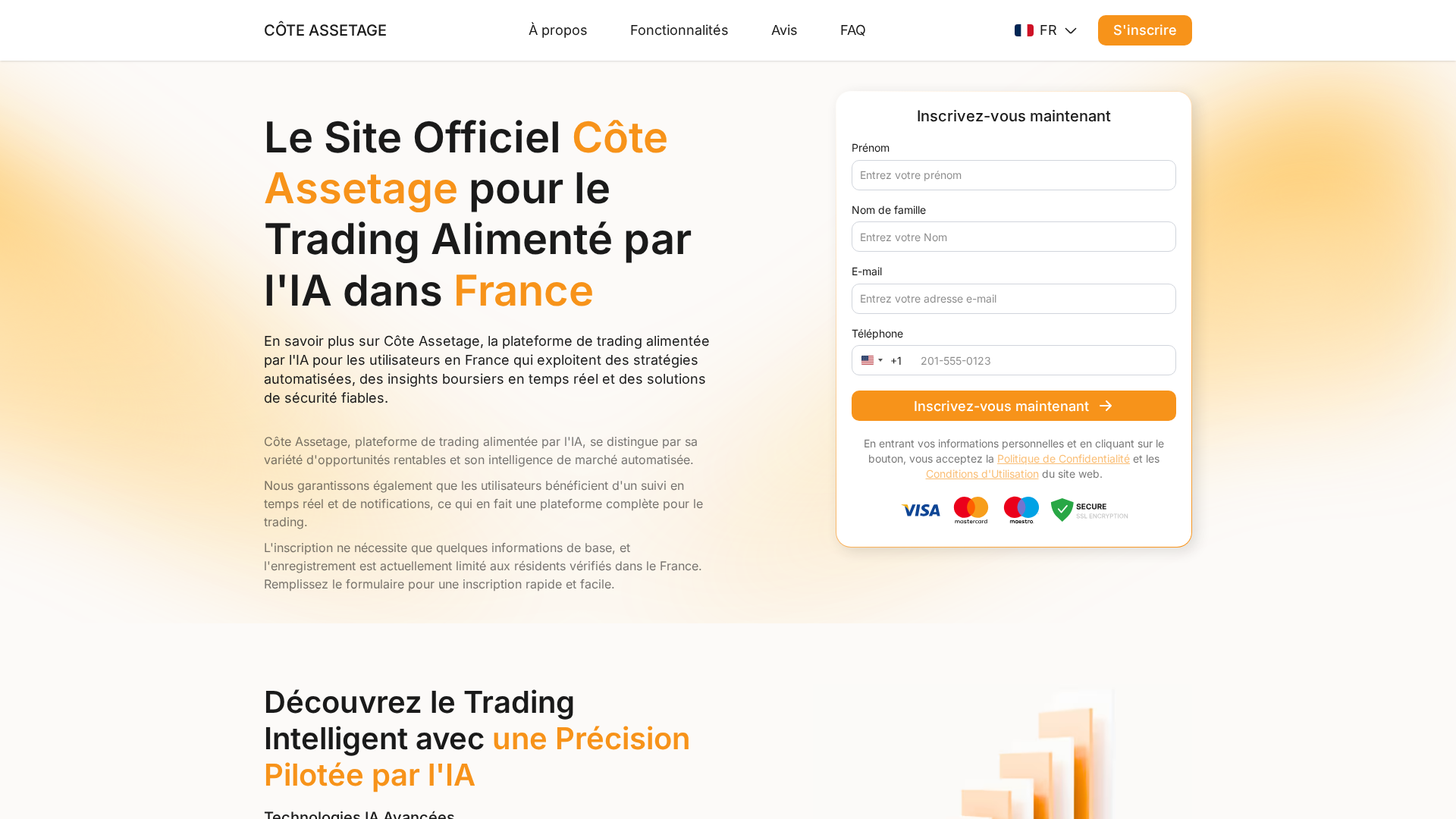 Screenshot of cote-assetage.com