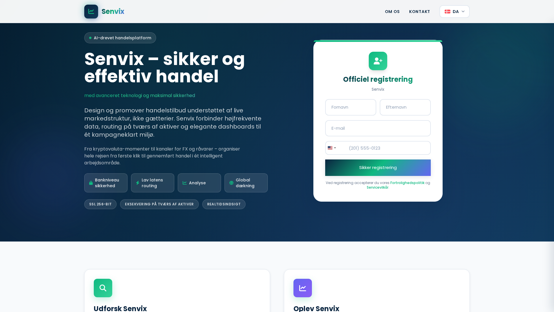 Screenshot of senvix-ai-da.com