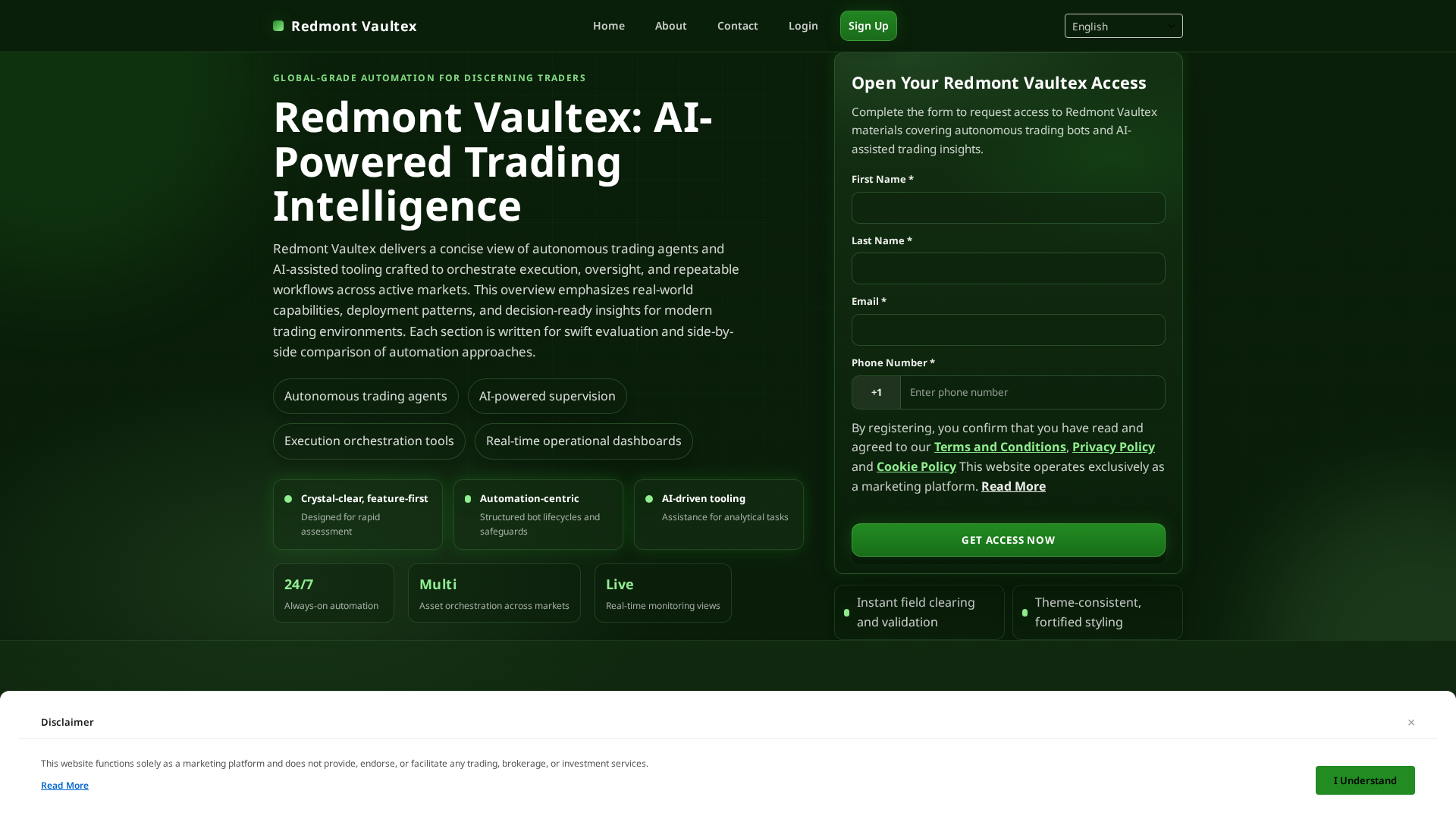 Screenshot of redmontvaultex-system.cyou