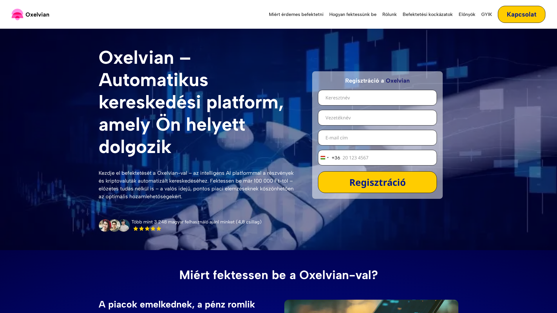 Screenshot of oxelvian-hu.com