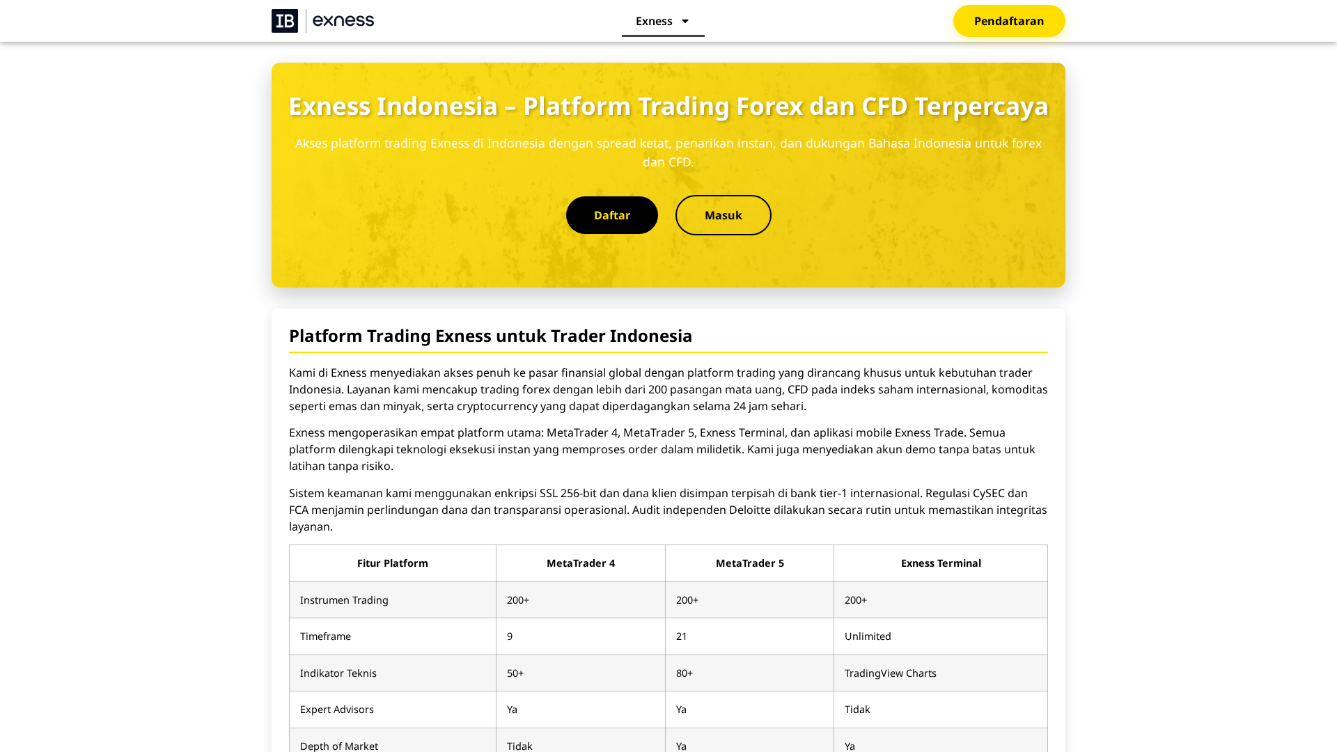 Screenshot of excapital-indonesia.com