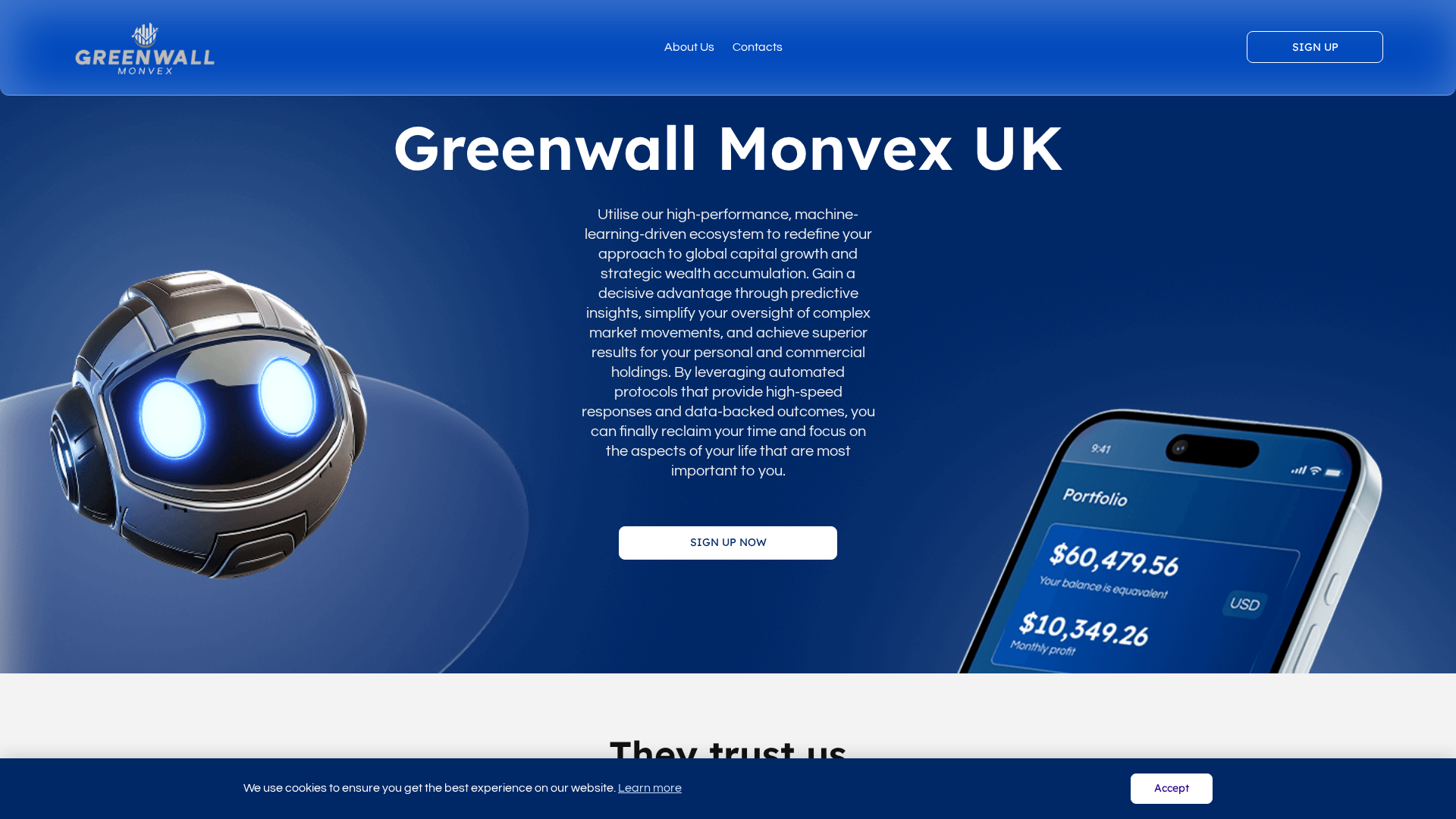 Screenshot of greenwallmonvex.org