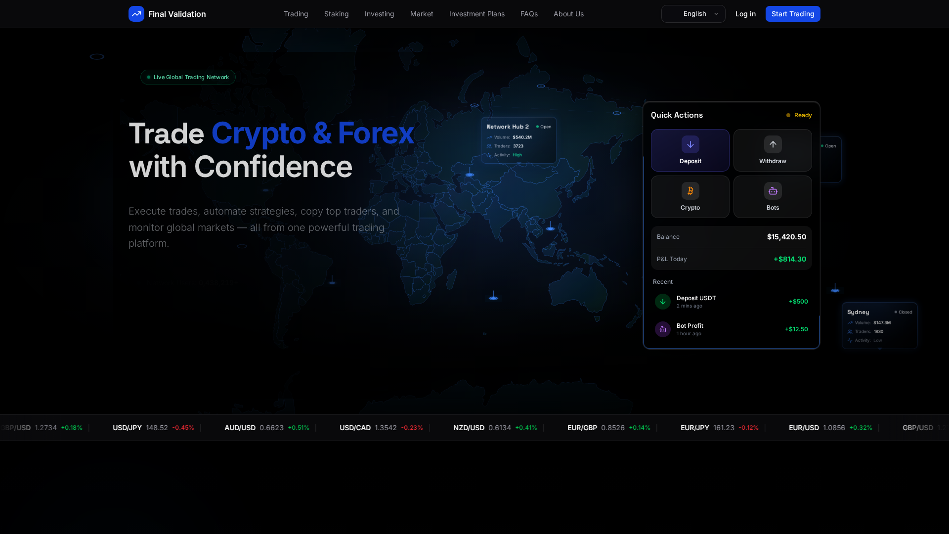 Screenshot of finalvalidation.today