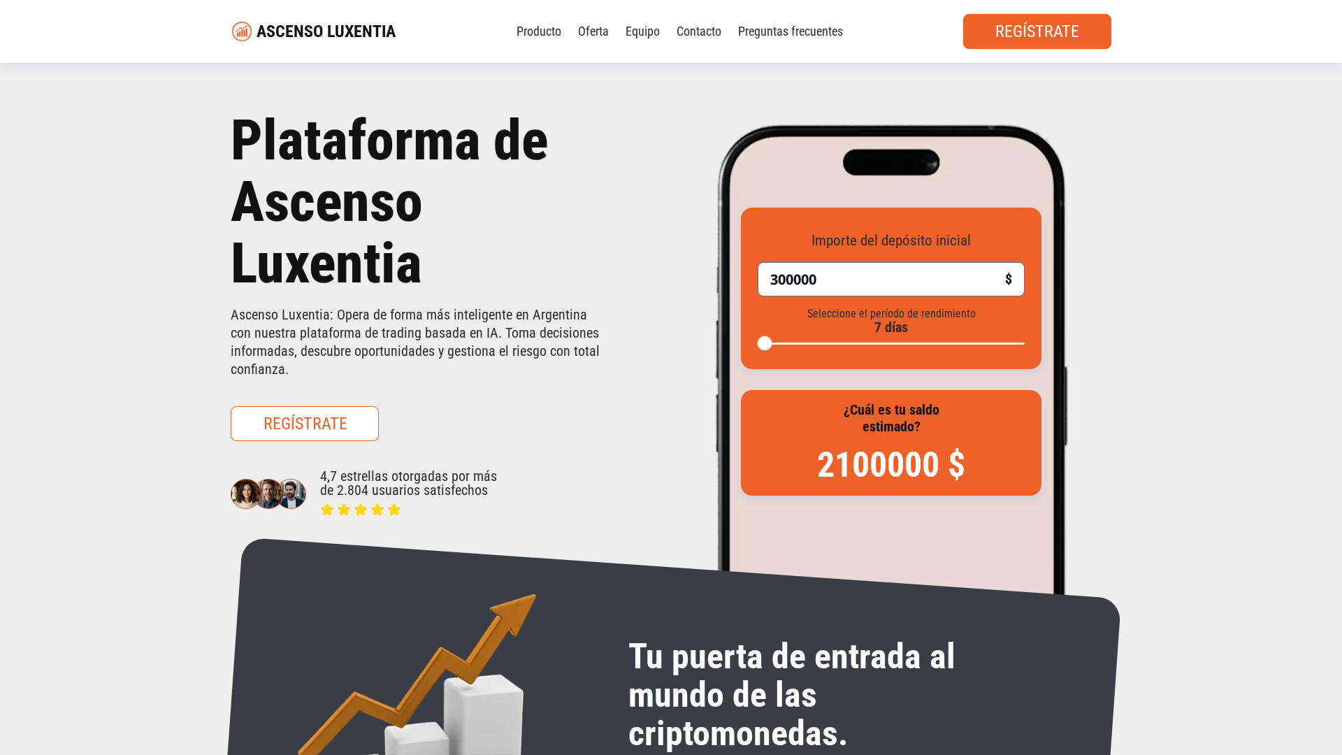 Screenshot of ascensoluxent-ia.com