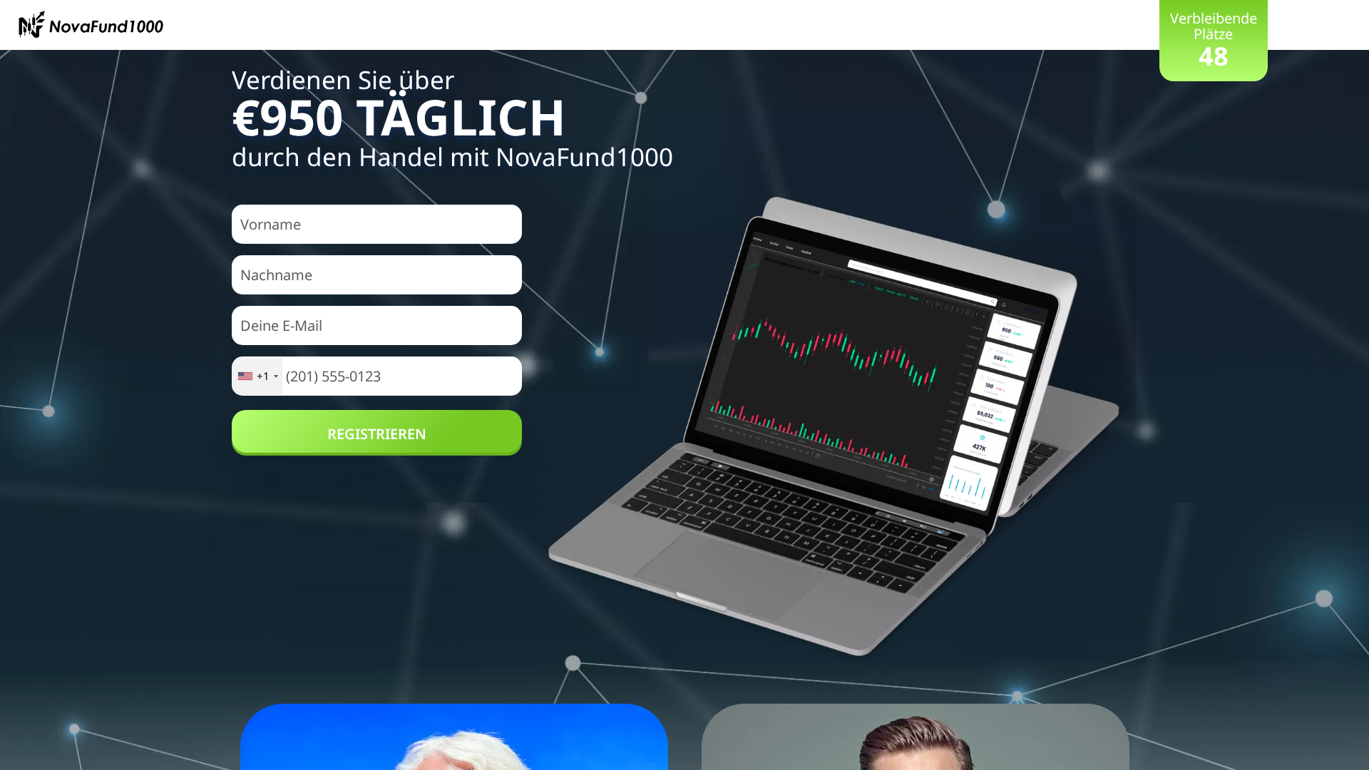 Screenshot of novfunds1000.com
