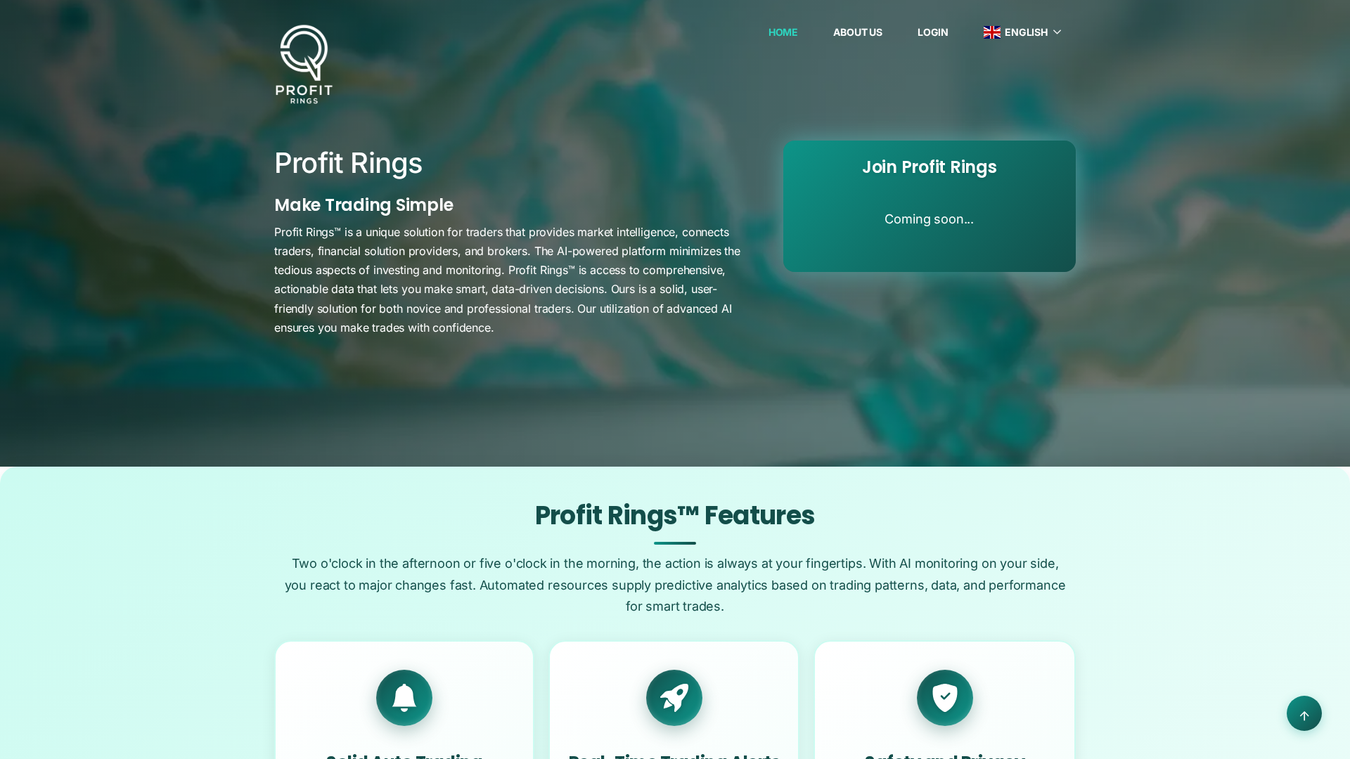 Screenshot of profit-rings.com
