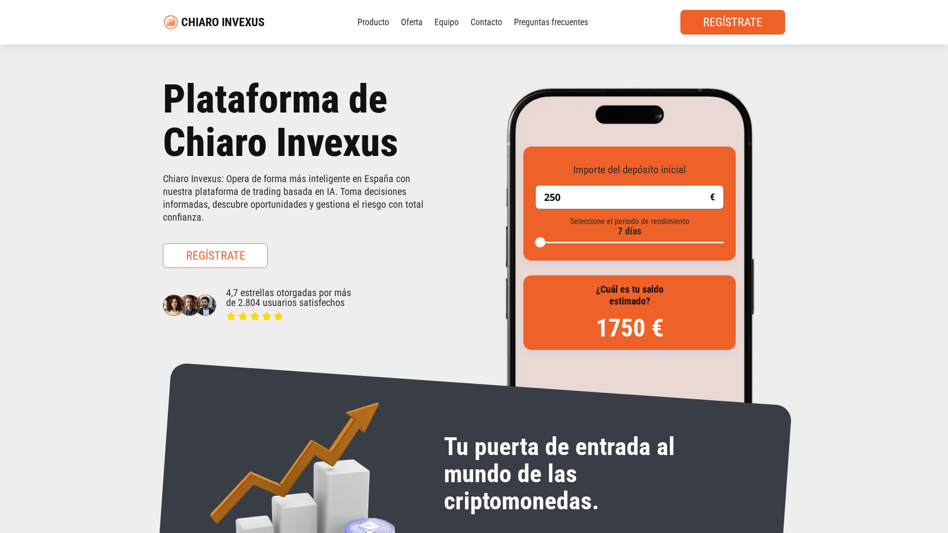 Screenshot of chiaroinvexus.es