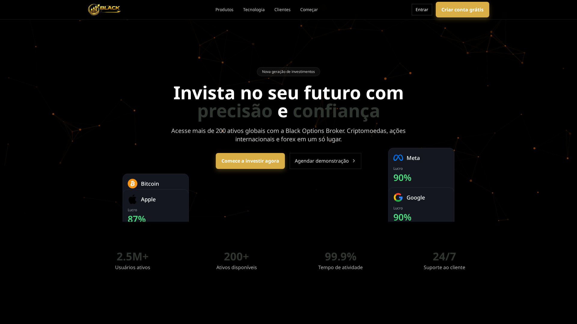 Screenshot of blackoptionsbroker.com