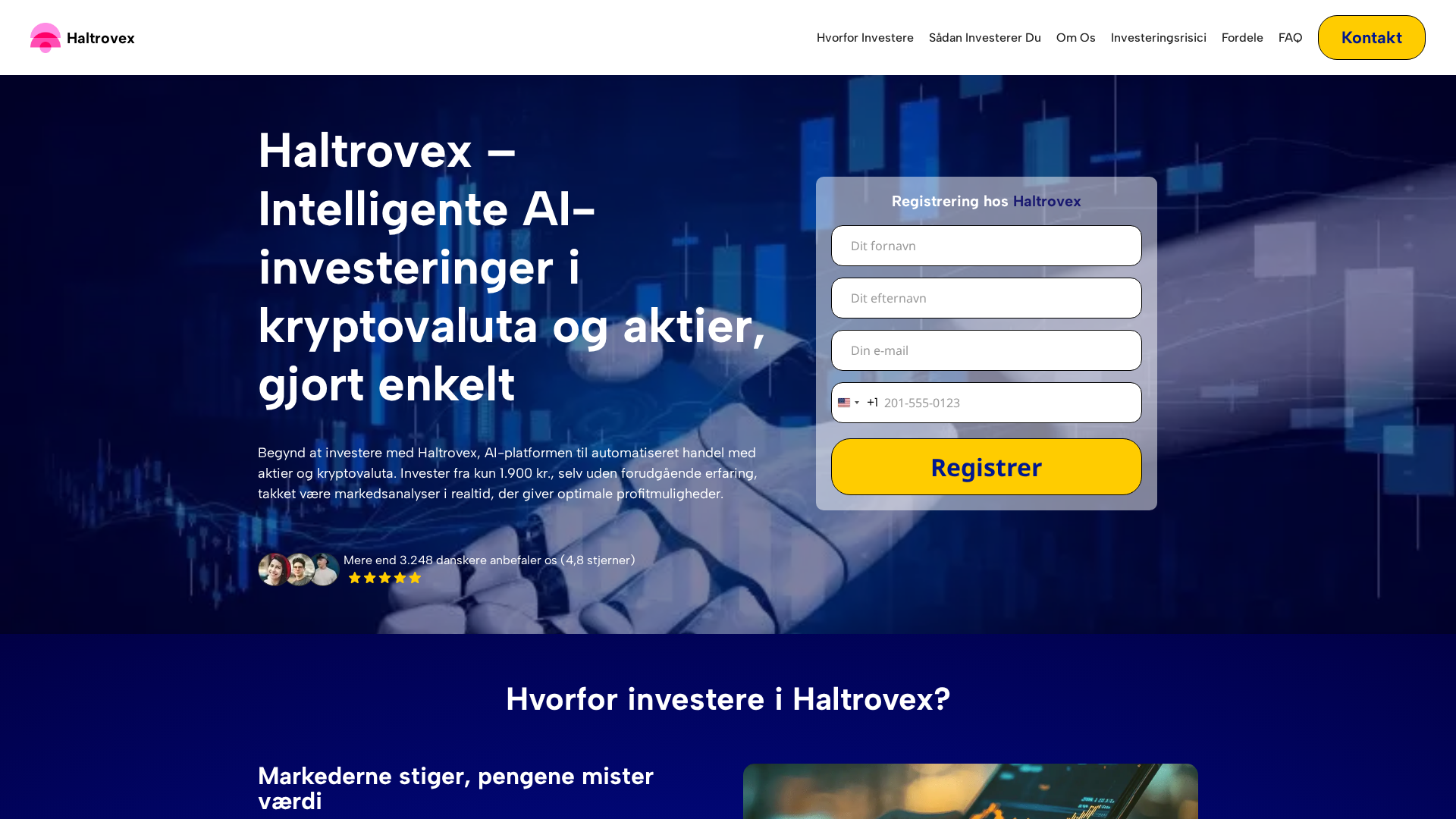 Screenshot of haltrovex-dk.com