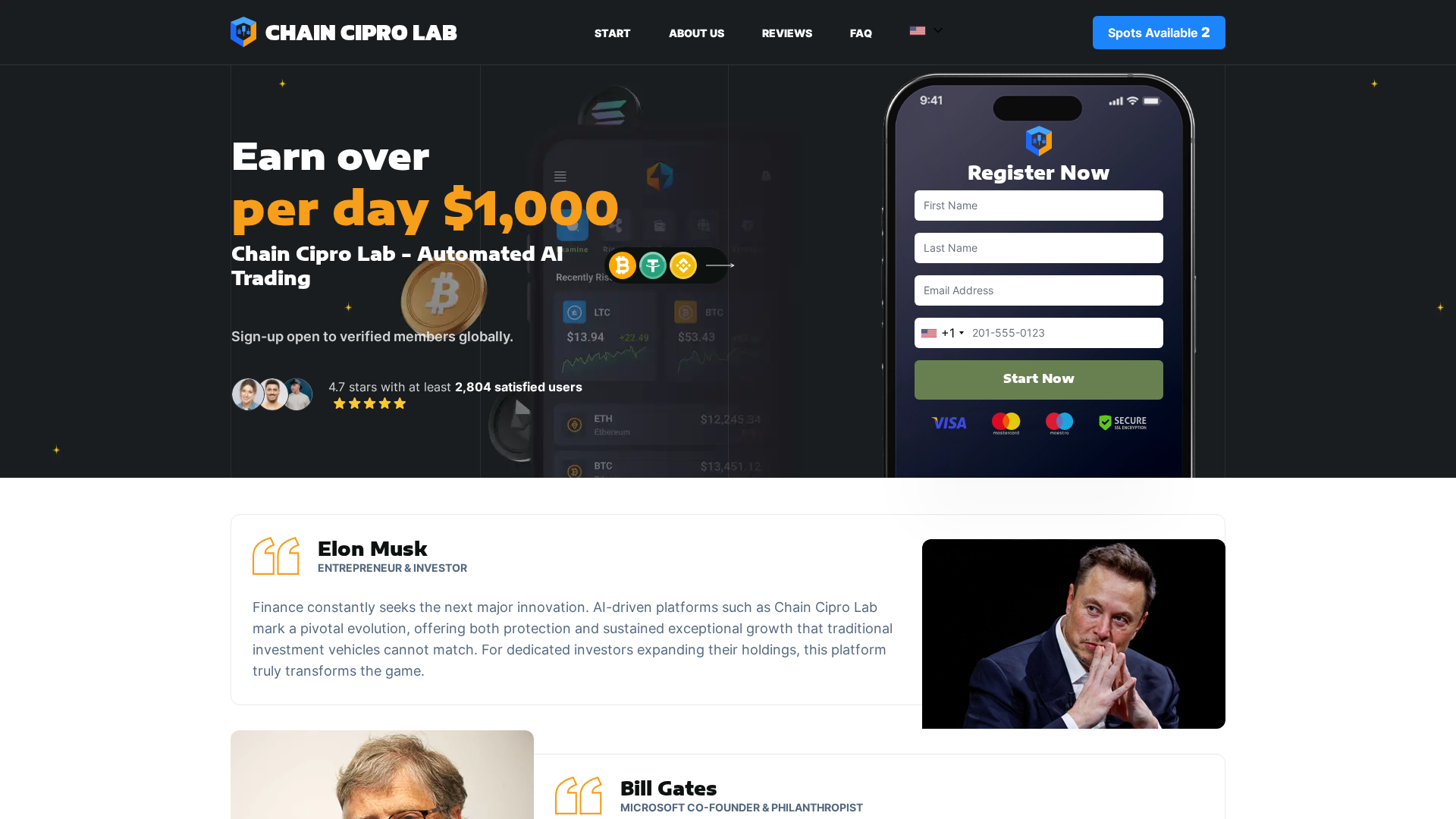 Screenshot of chaincoprolab.biz