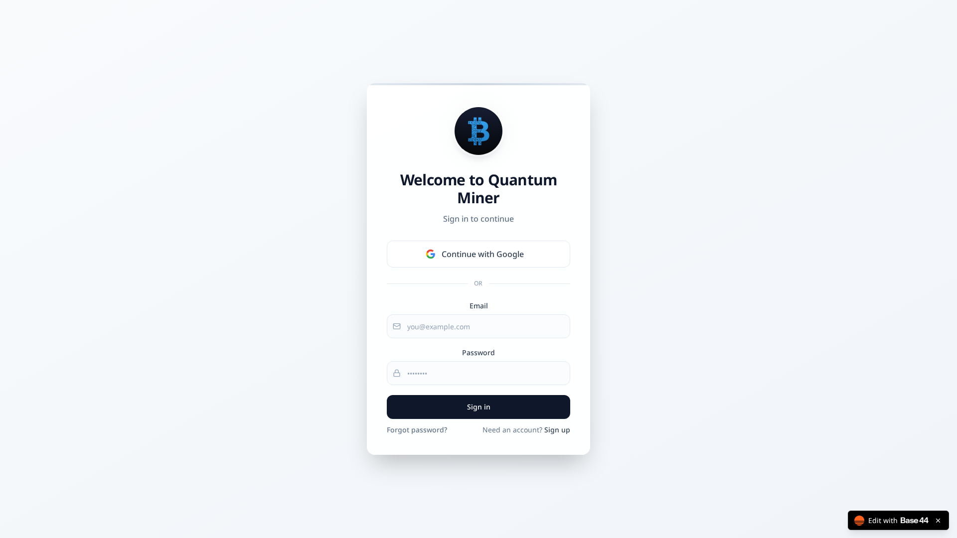 Screenshot of unique-quantum-mine-now.com