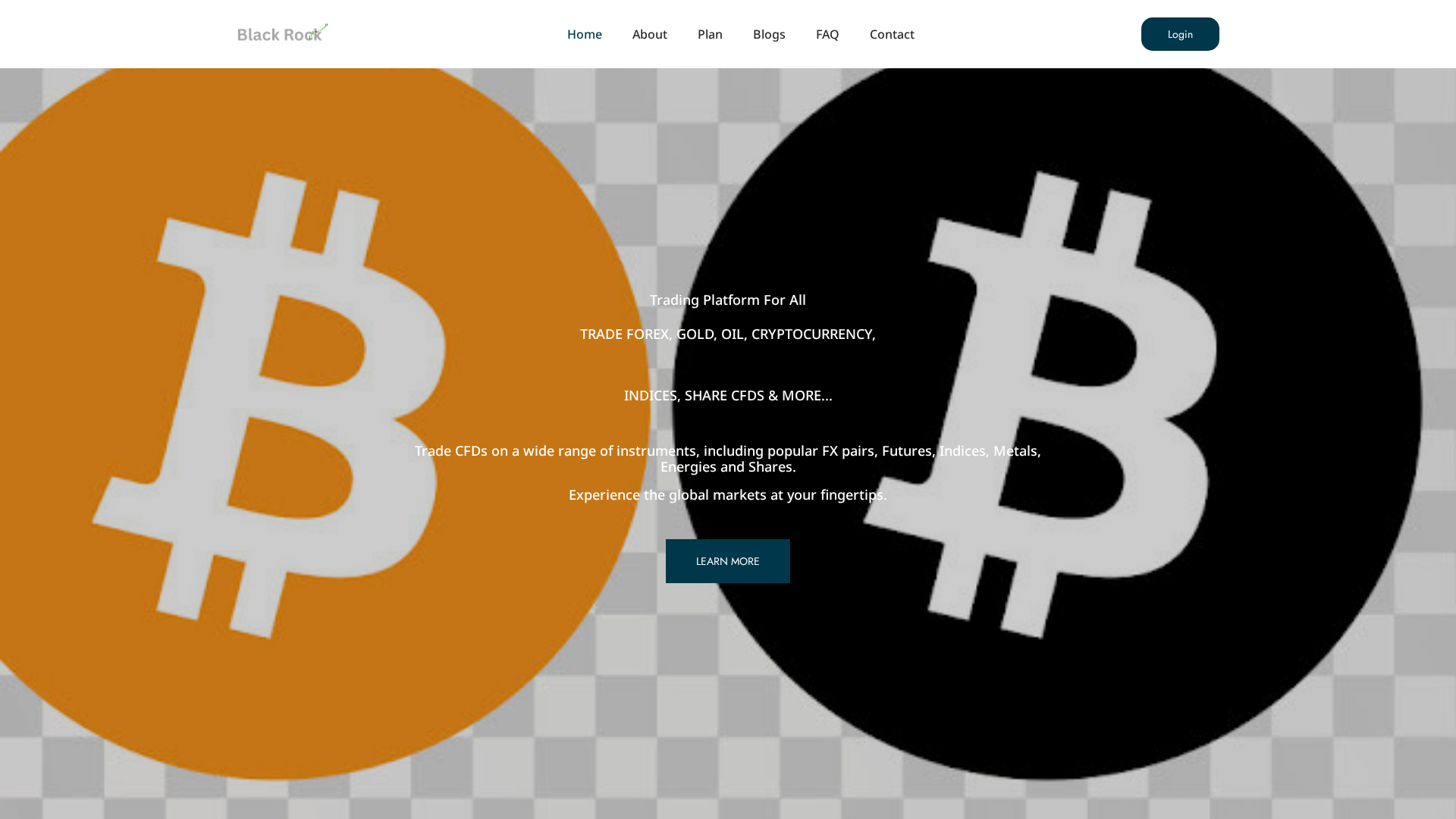 Screenshot of blackrocktrade.cyou