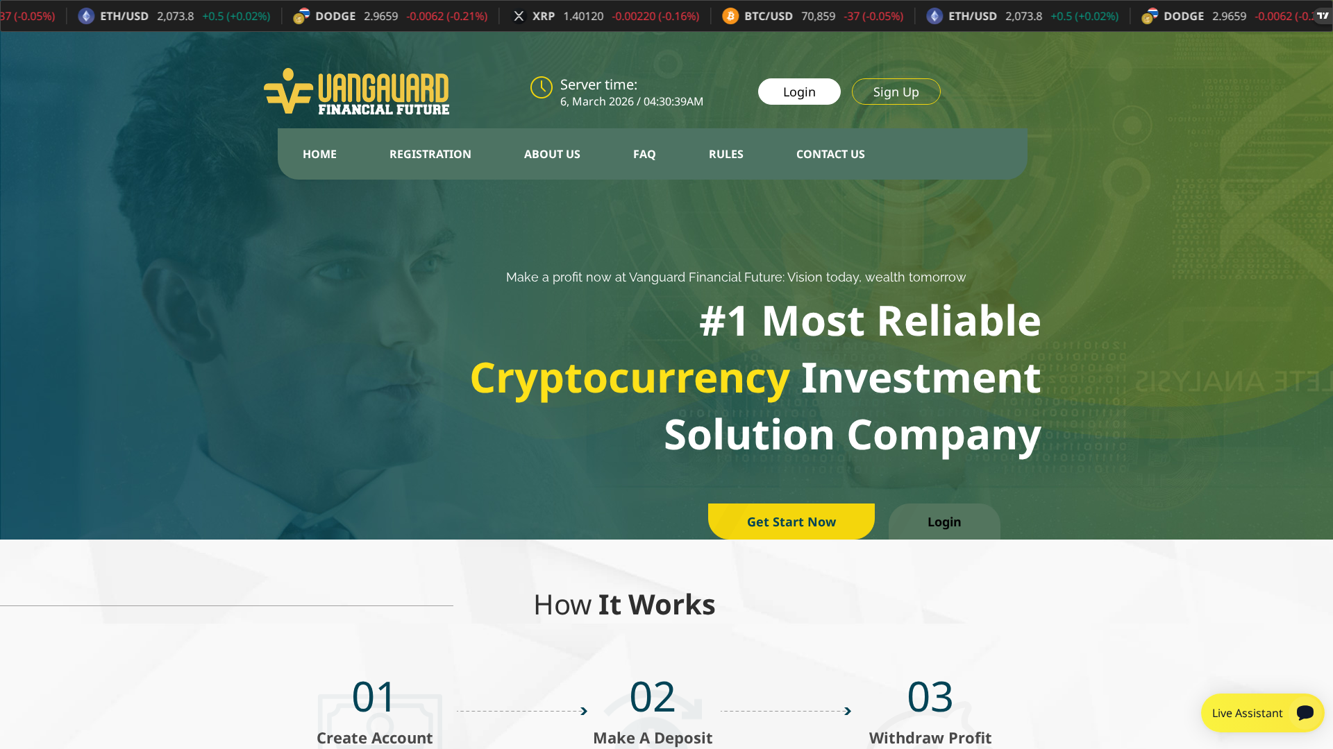 Screenshot of goldrockcapitalgroup.com