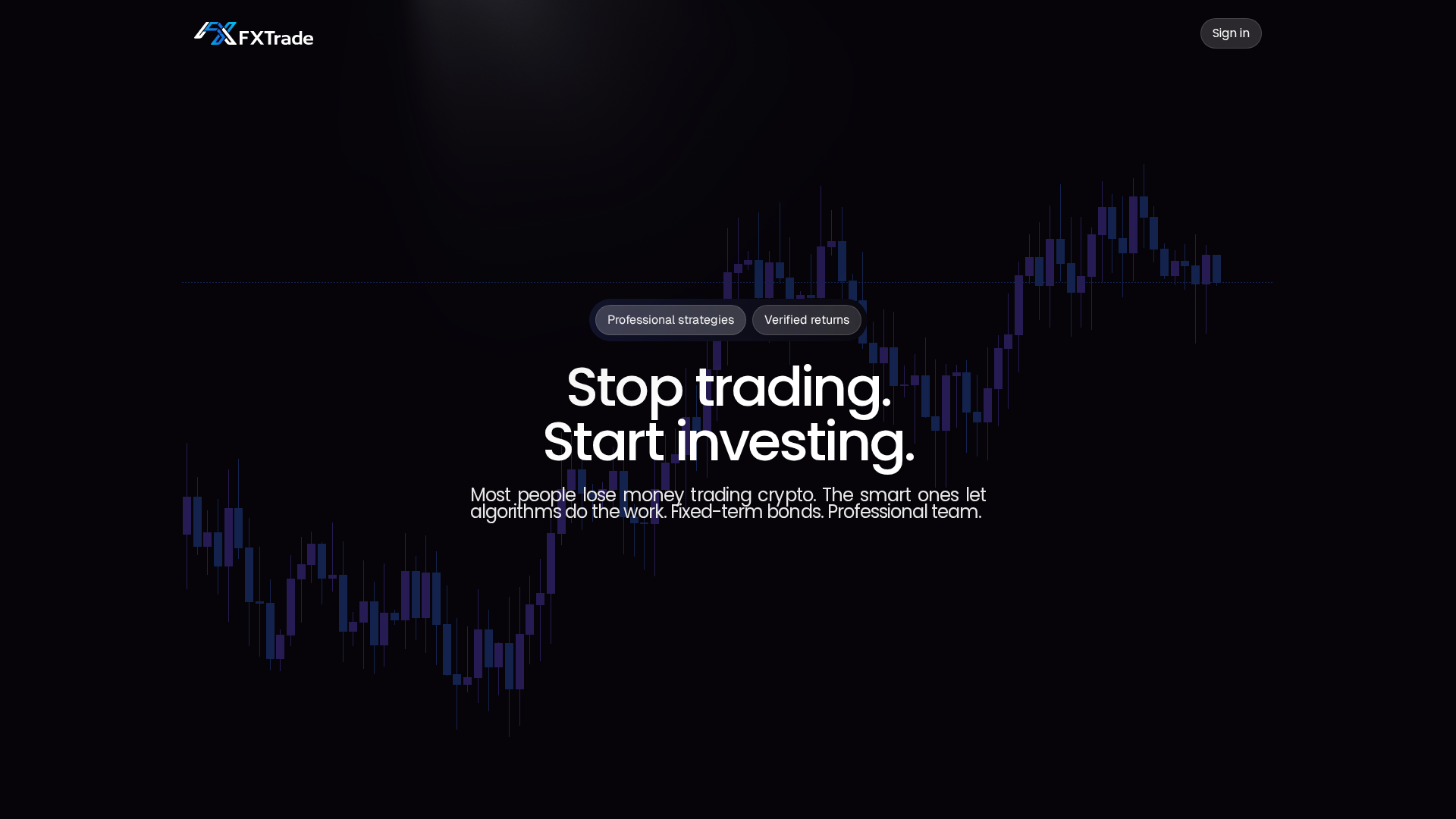 Screenshot of fxtrade.ltd