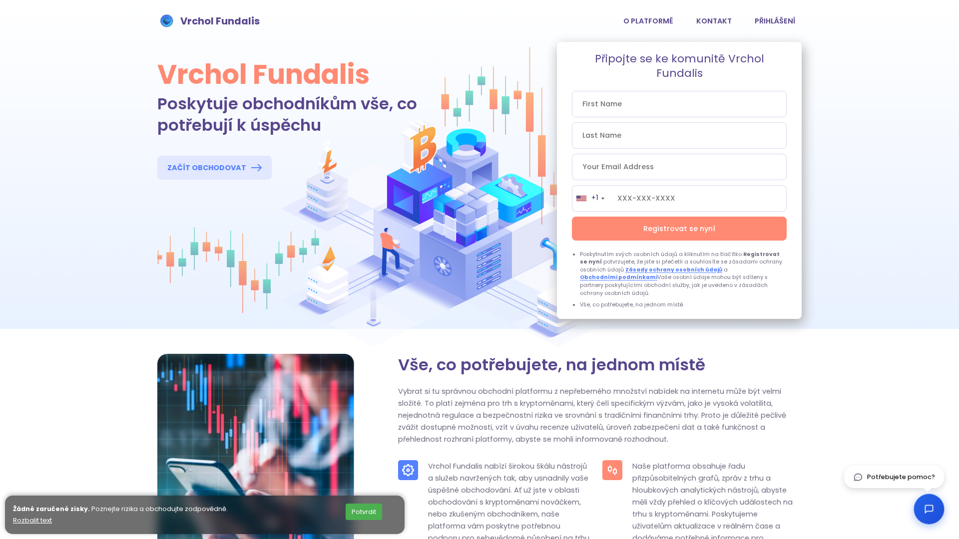 Screenshot of vrcholfundalisai.com