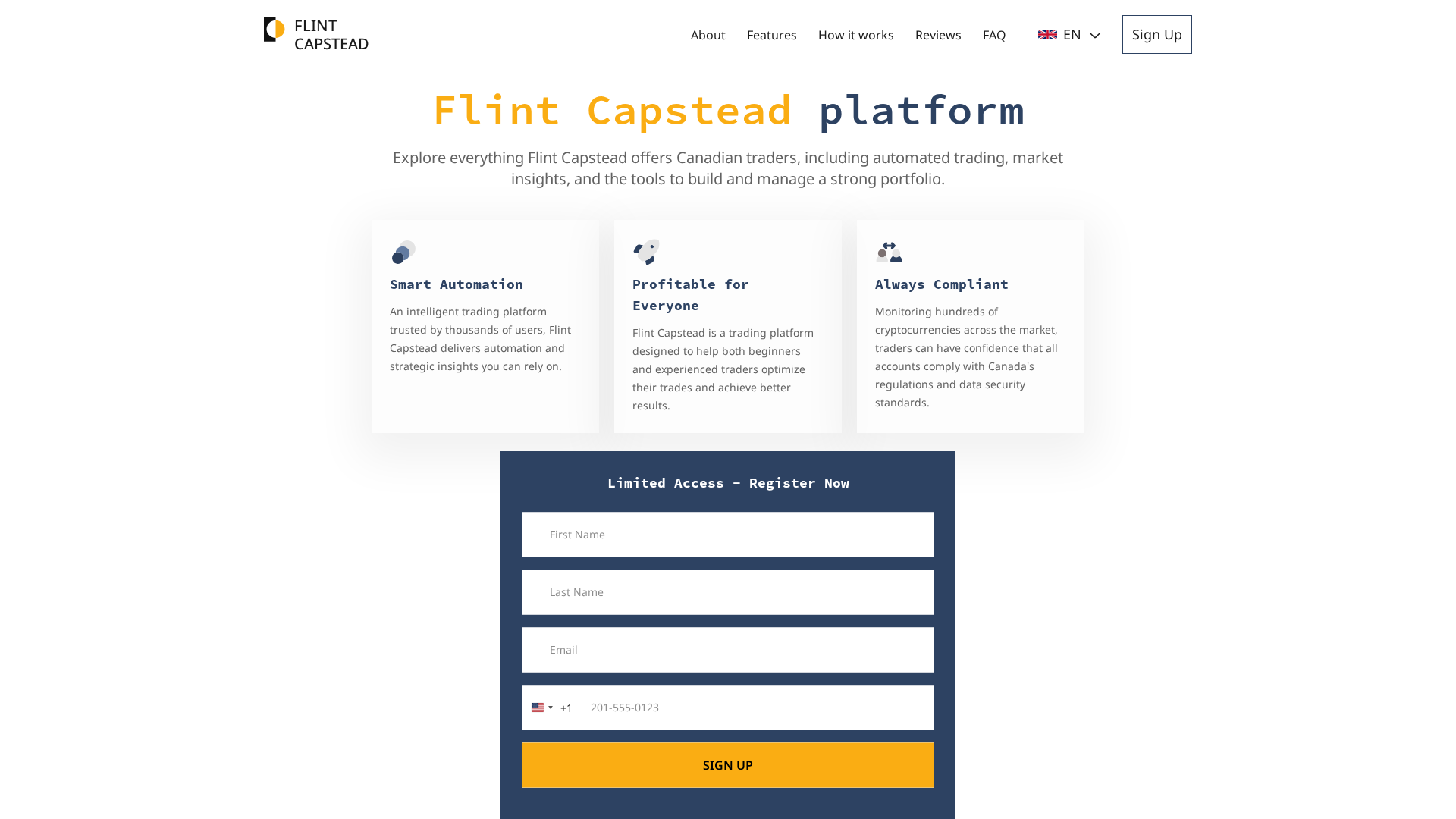 Screenshot of flint-capstead.com