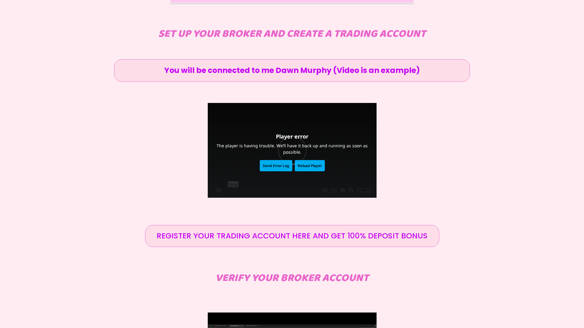 Screenshot of deetrades.com