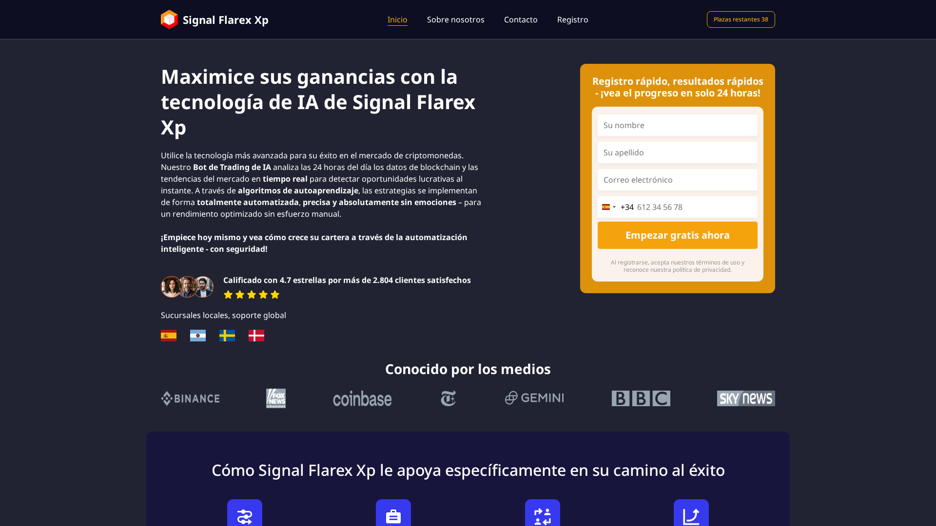 Screenshot of signalflarexxp-ia.com