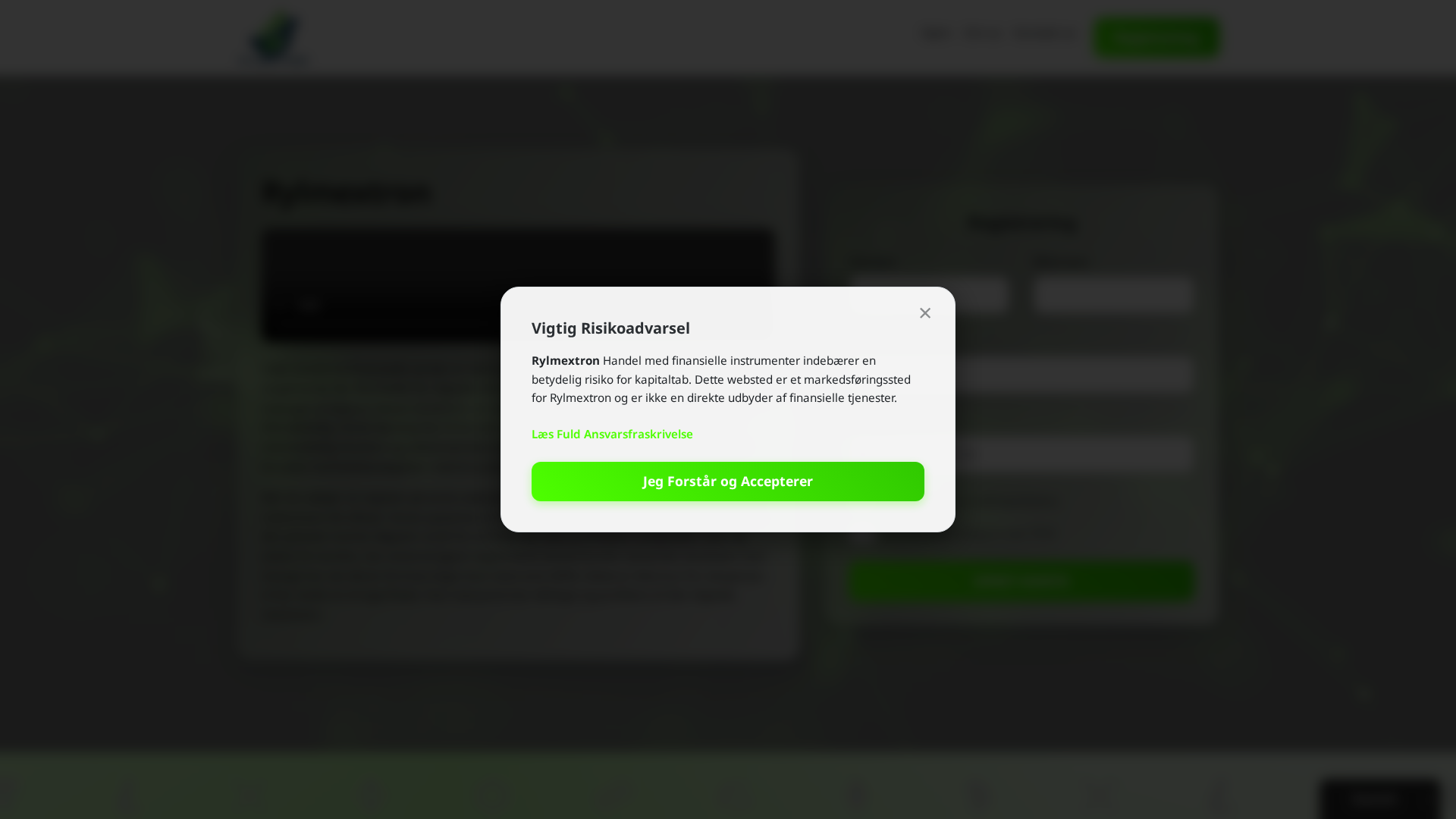 Screenshot of rylmextron-ai.com