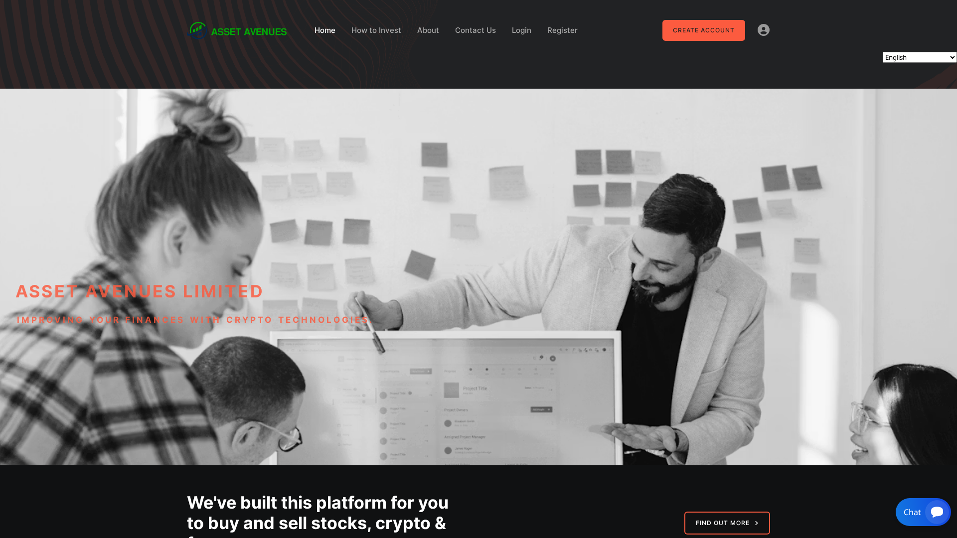 Screenshot of assetavenuelimited.com