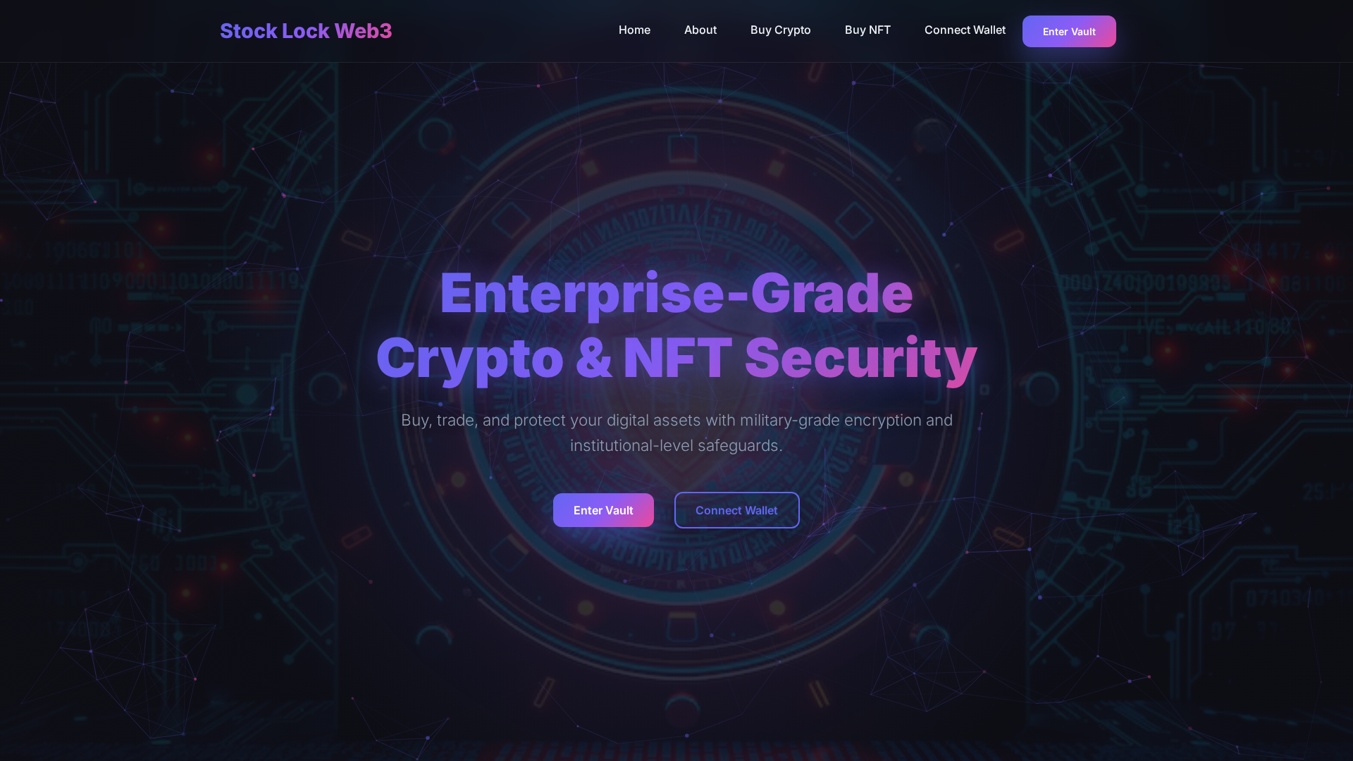 Screenshot of stocklockweb3.com