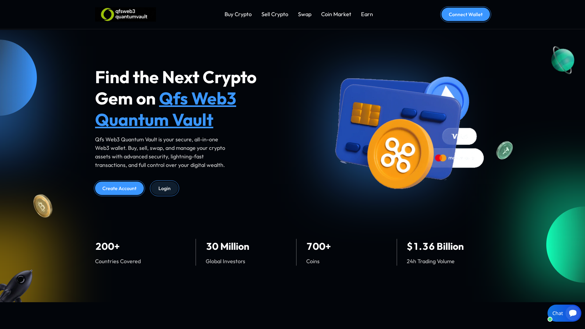 Screenshot of qfsweb3quantumvault.online