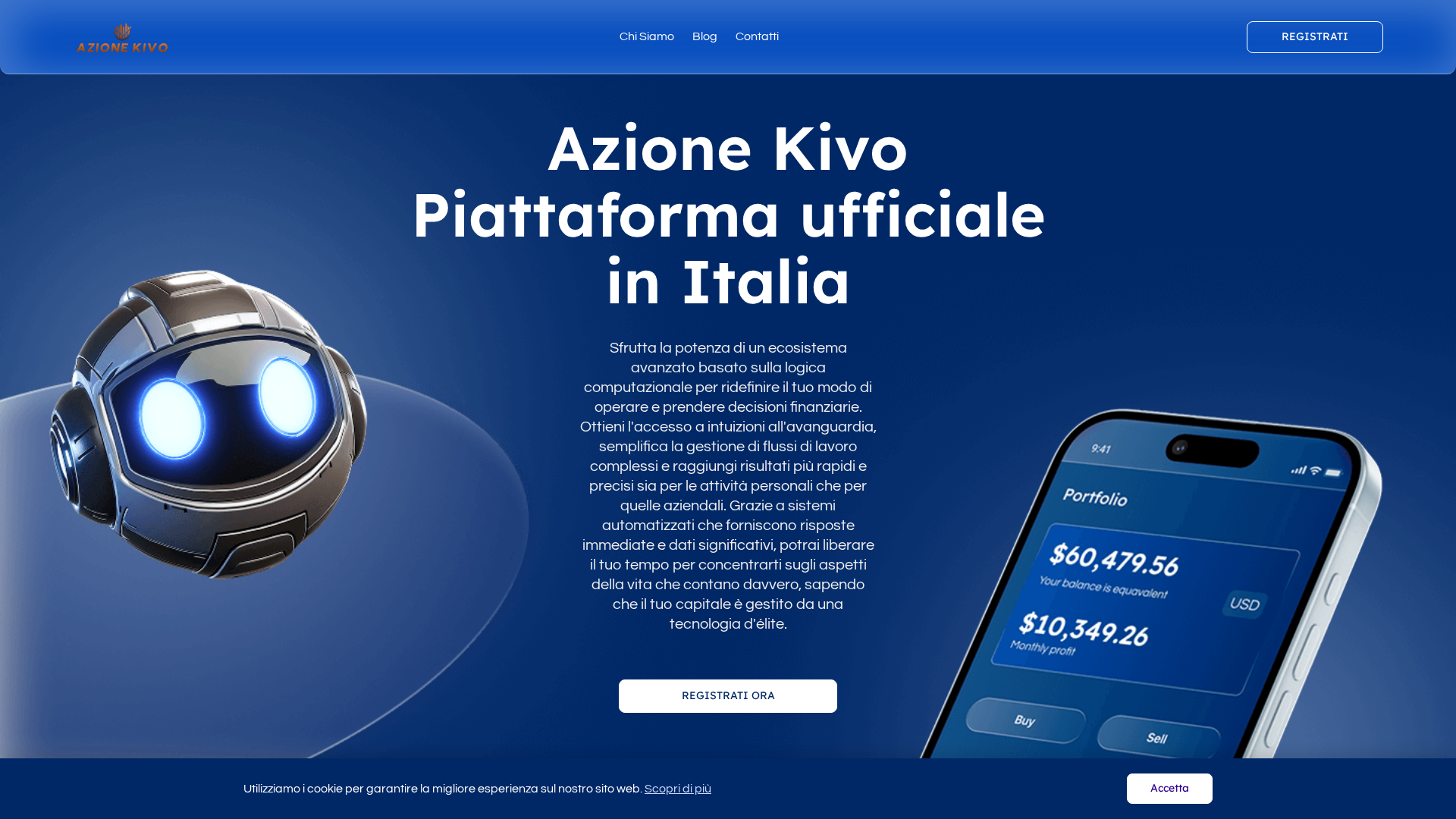 Screenshot of azione-kivo-ai.org