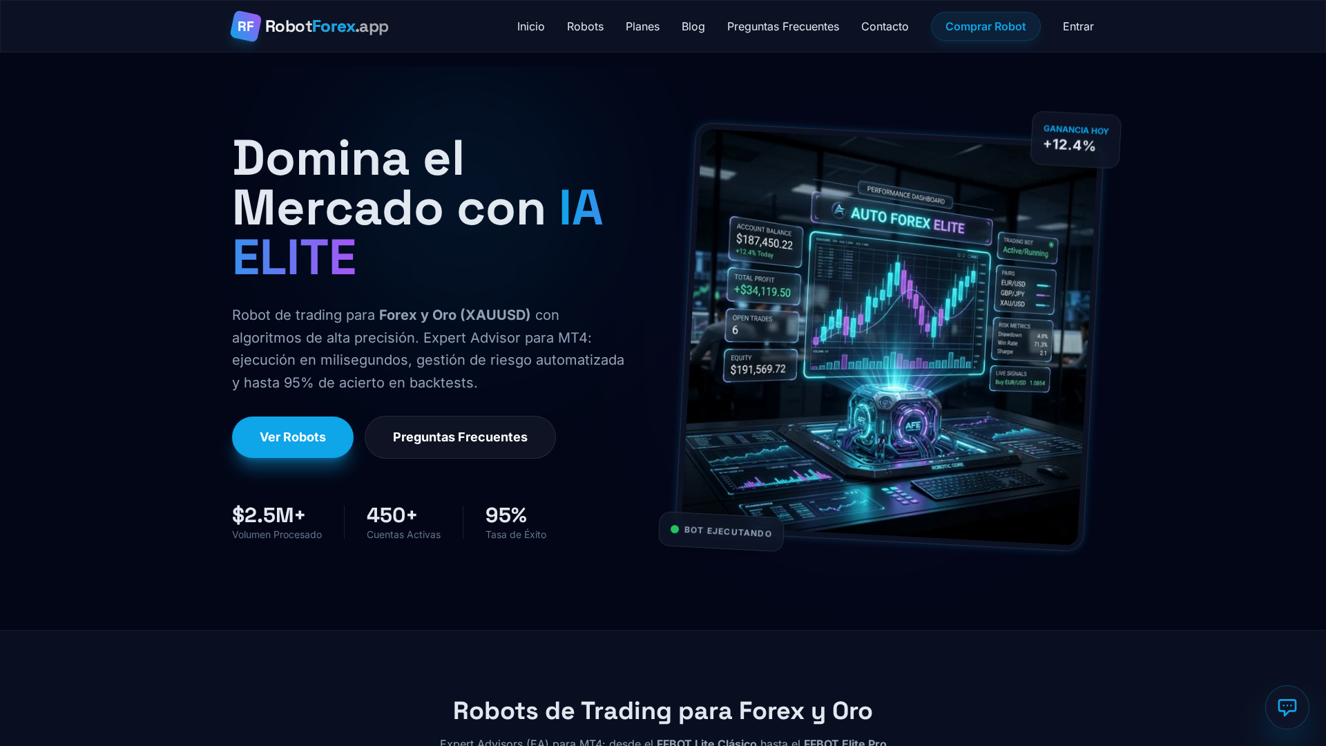 Screenshot of robotforex.app