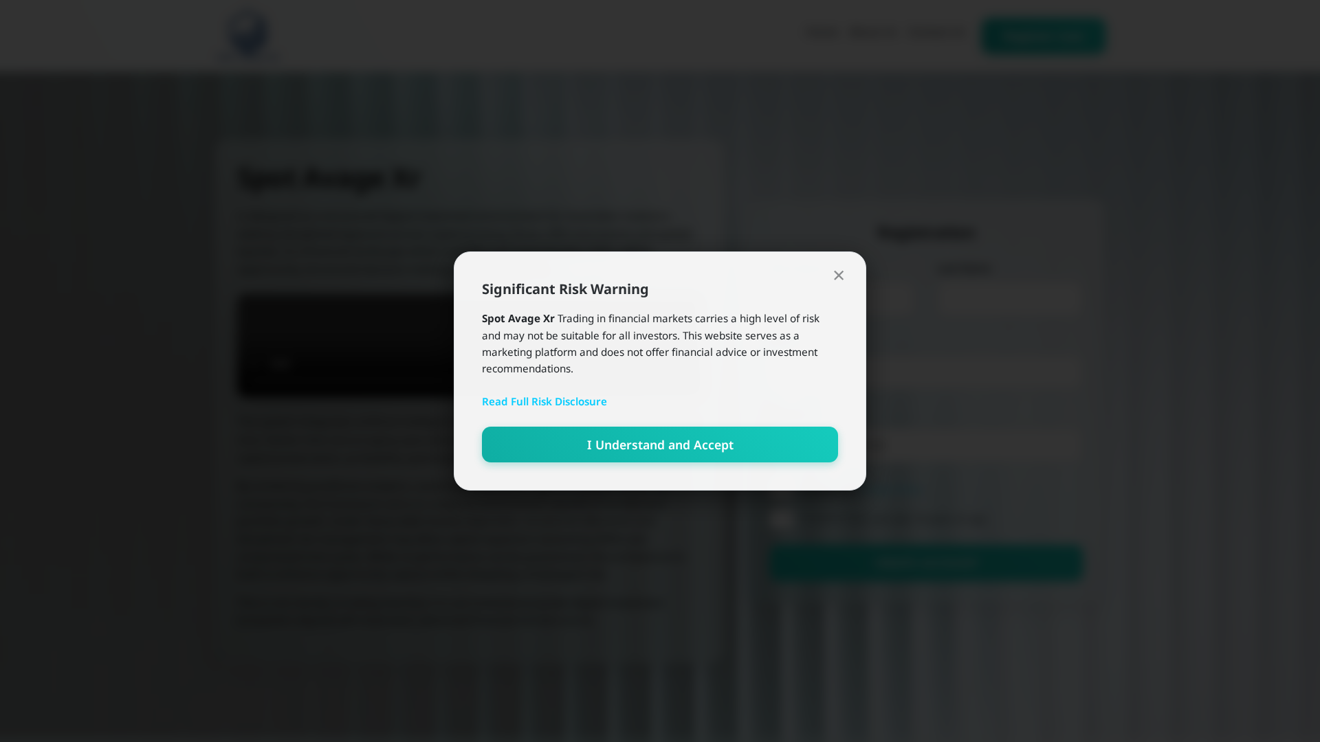 Screenshot of spotavagexr.org