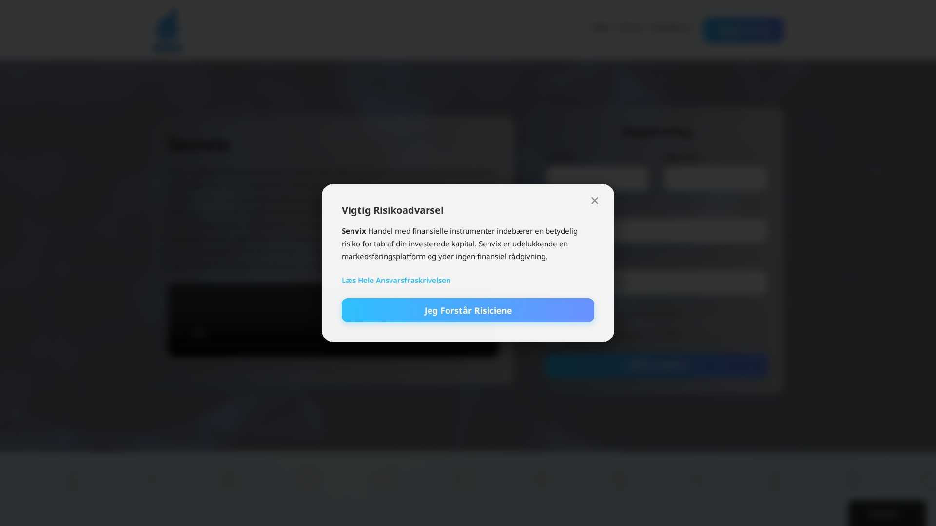 Screenshot of senvix-crypto.org