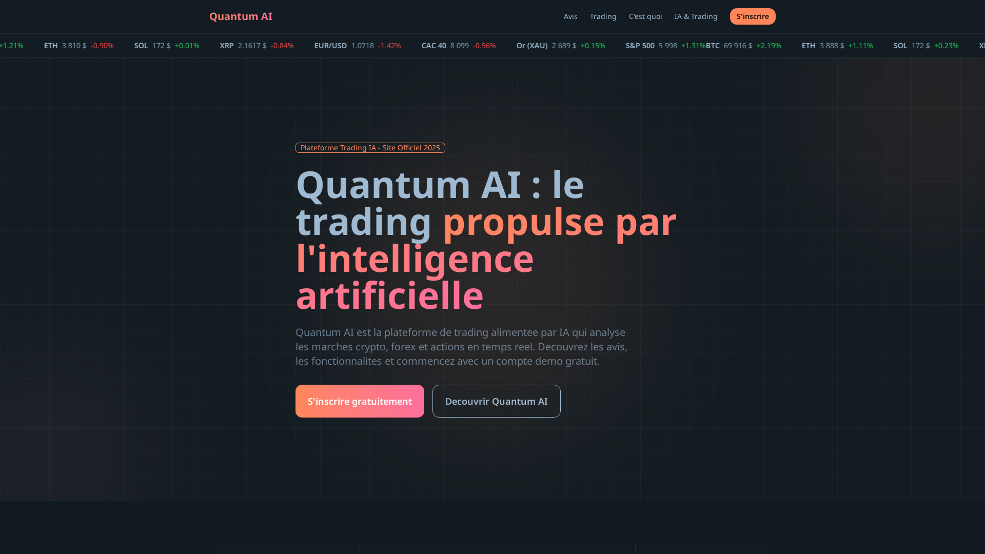 Screenshot of aegontrade.com