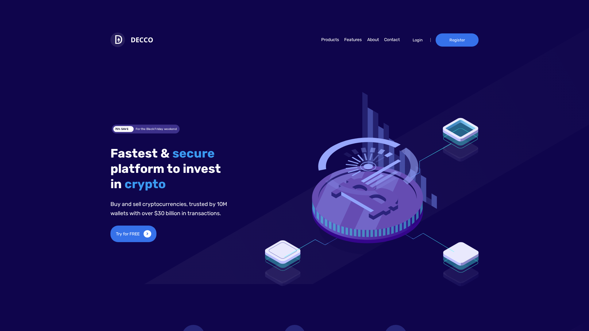 Screenshot of decoholdings.co