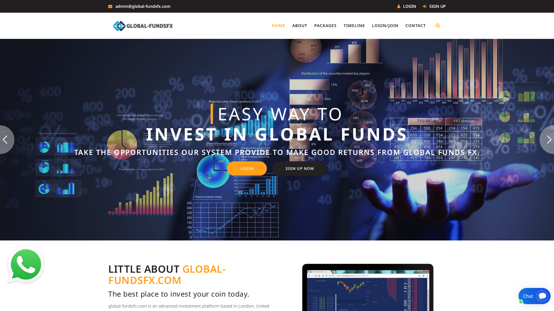 Screenshot of global-fundsfx.com