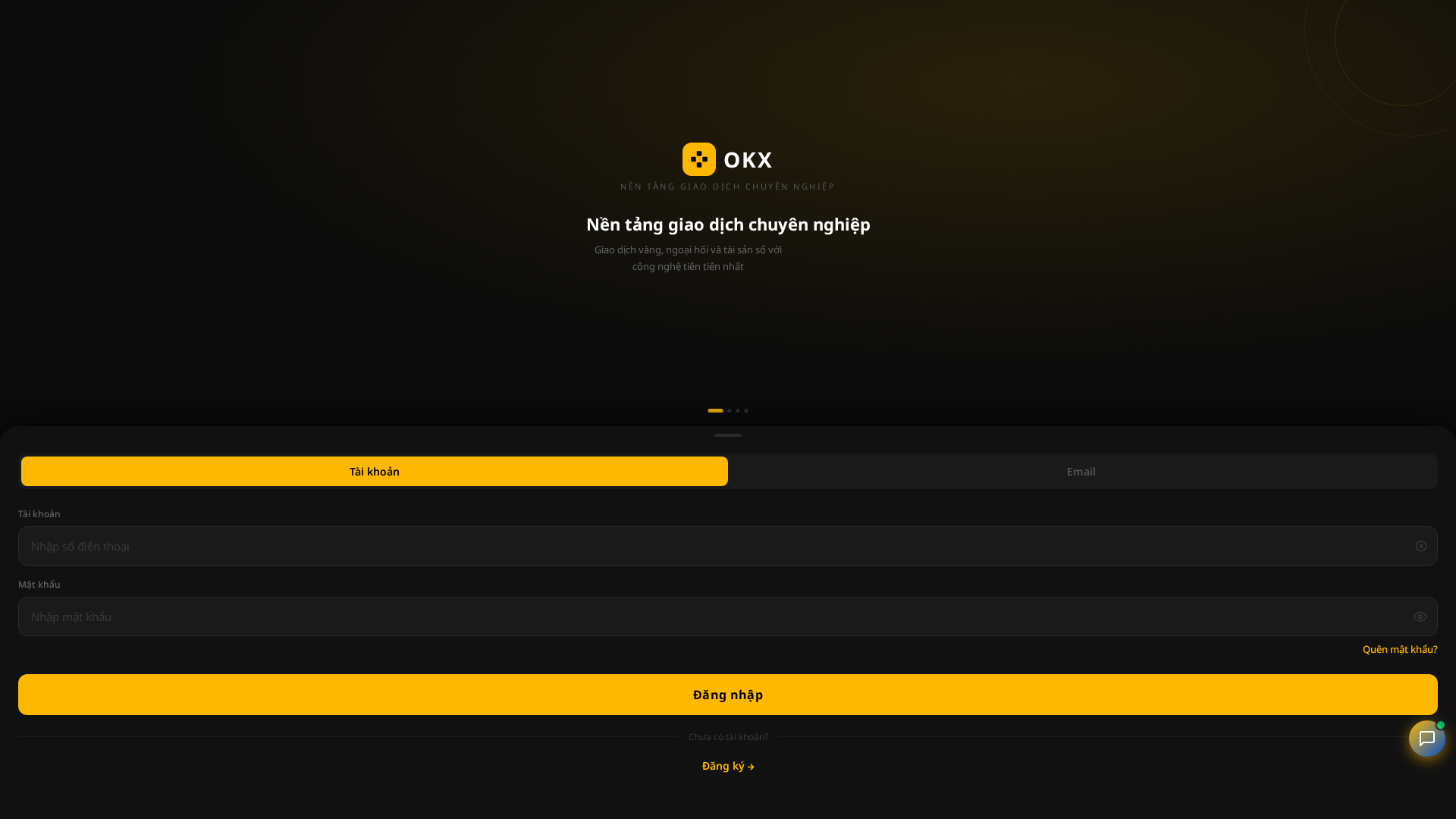 Screenshot of okxgolds.com