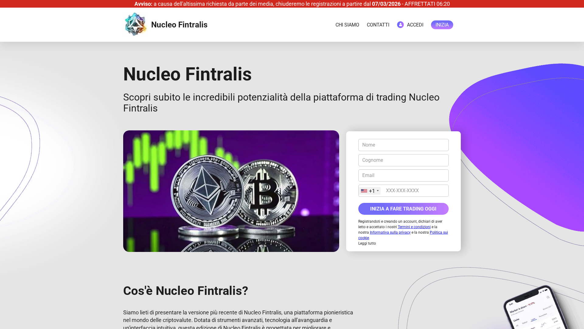 Screenshot of nucleofintralis-ai.com