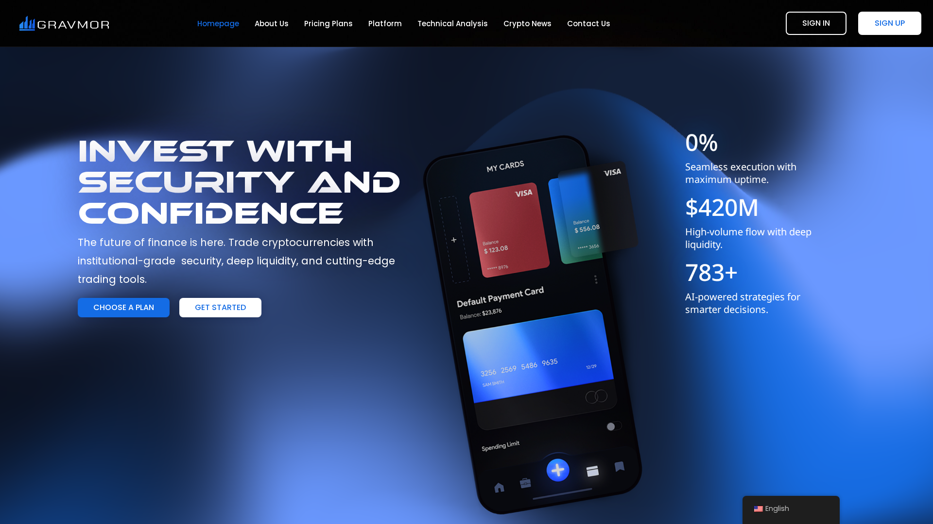 Screenshot of gravmor.co