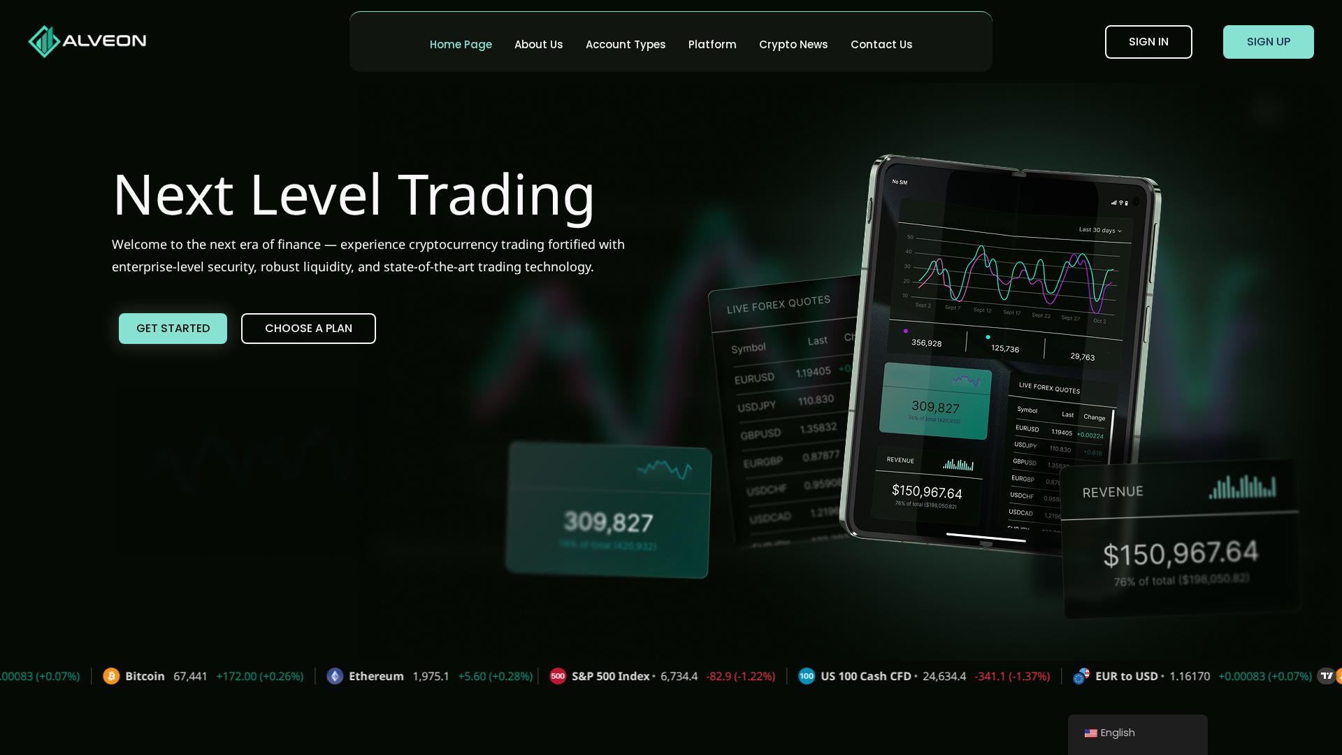 Screenshot of alveon-ltd.com