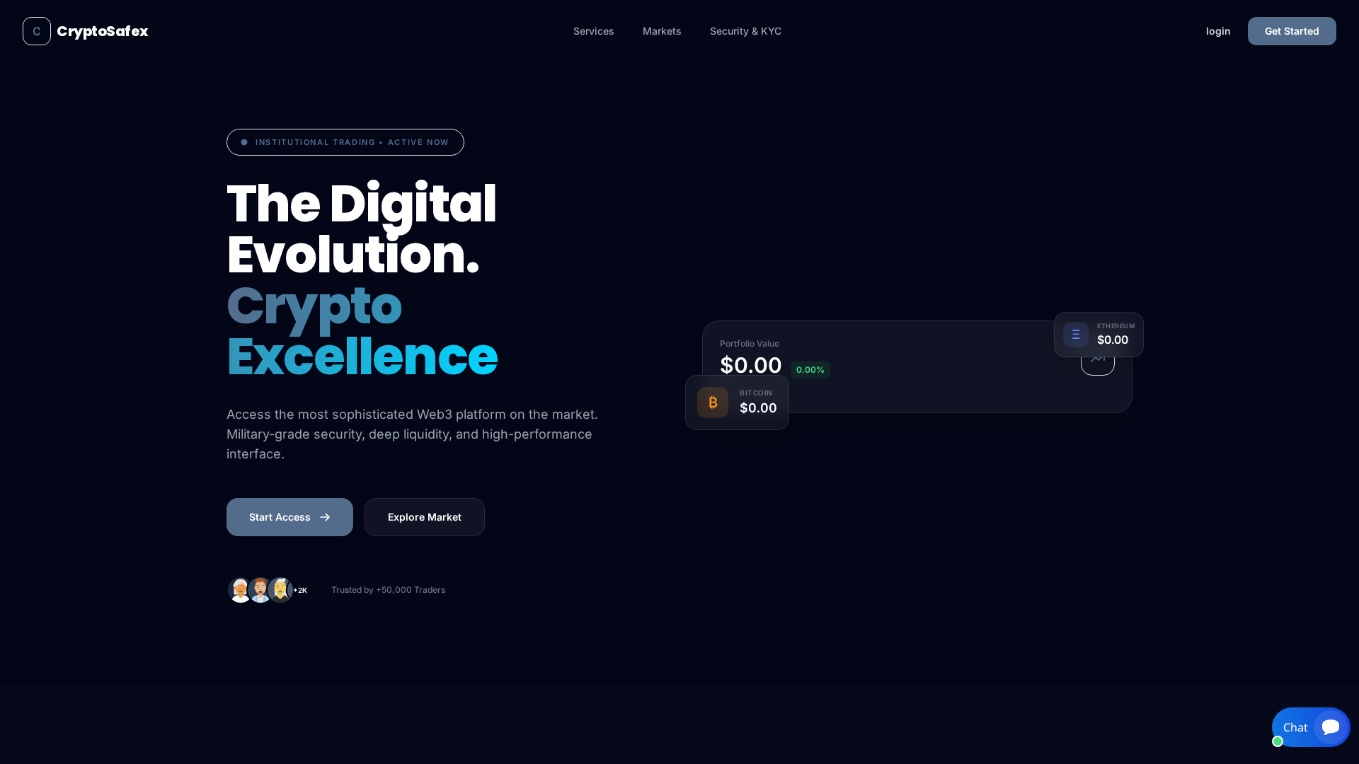 Screenshot of cryptosafex.net