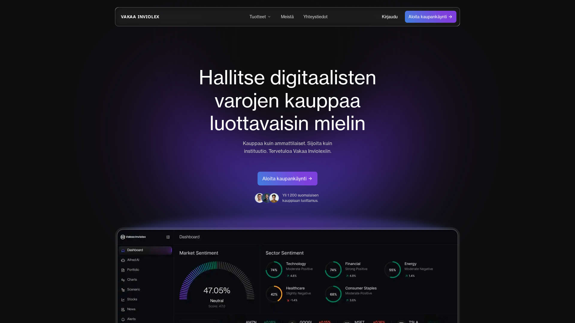 Screenshot of vakaainviolexai.com
